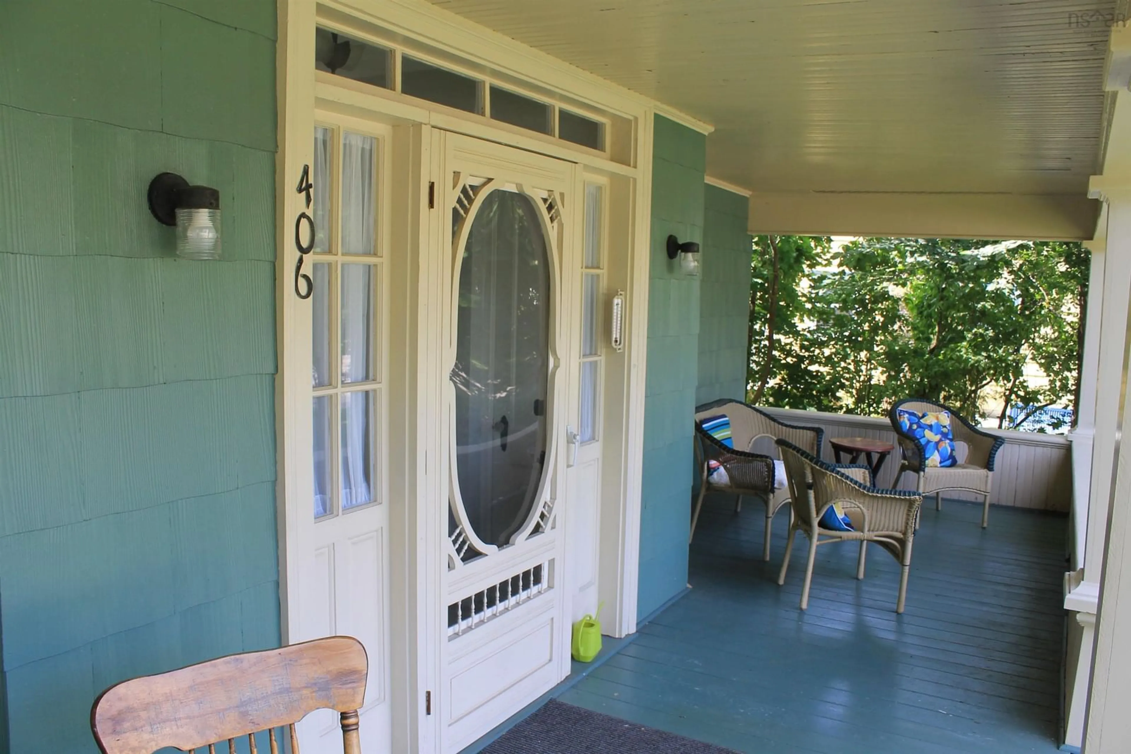 Patio, street for 406 Granville St, Bridgetown Nova Scotia B0S 1C0