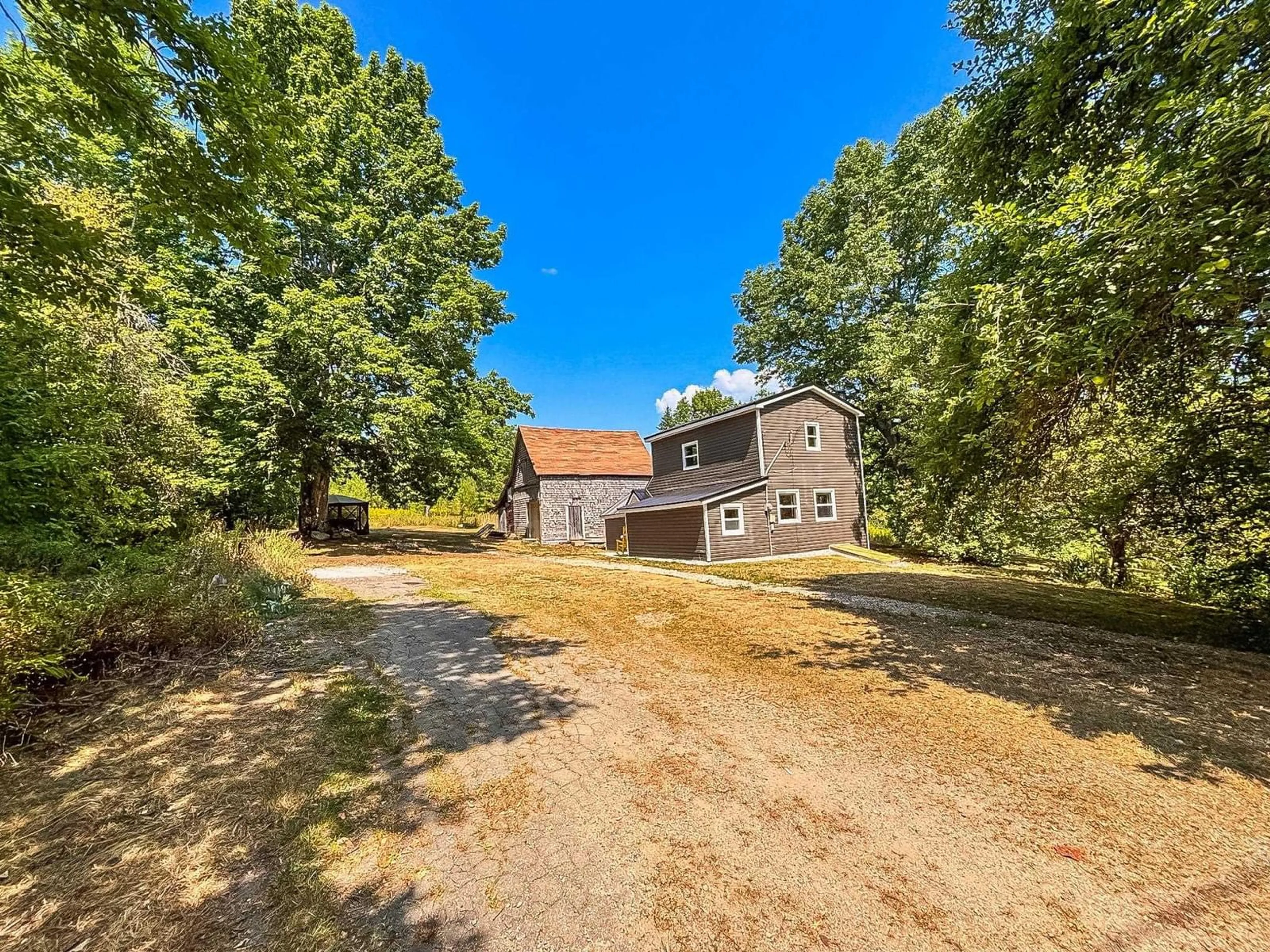 A pic from outside/outdoor area/front of a property/back of a property/a pic from drone, unknown for 34 Daniels Rd, North River Nova Scotia B0R 1E0