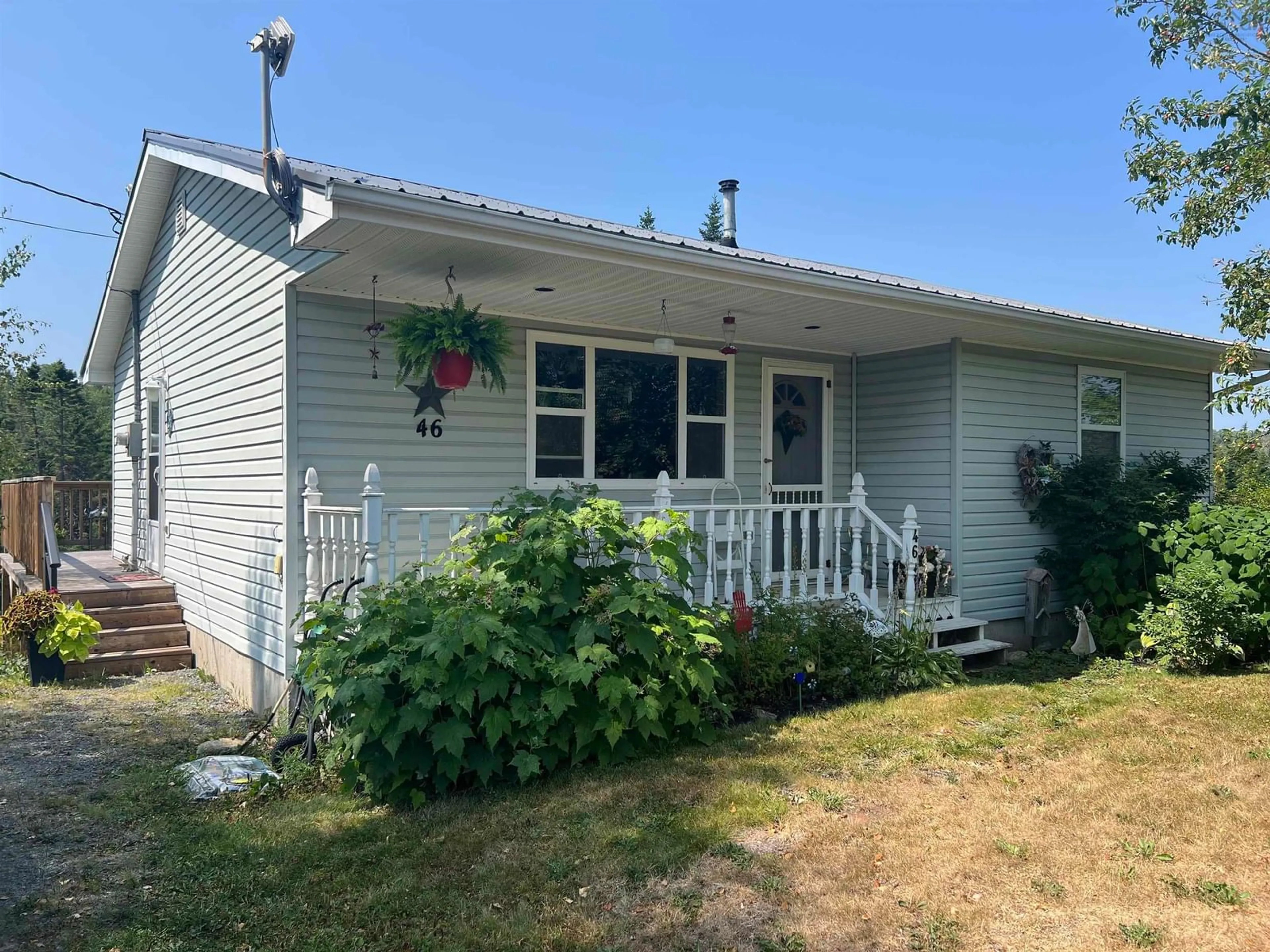 Home with vinyl exterior material, unknown for 46 Mary Etta Dr, Upper North River Nova Scotia B6L 6L6