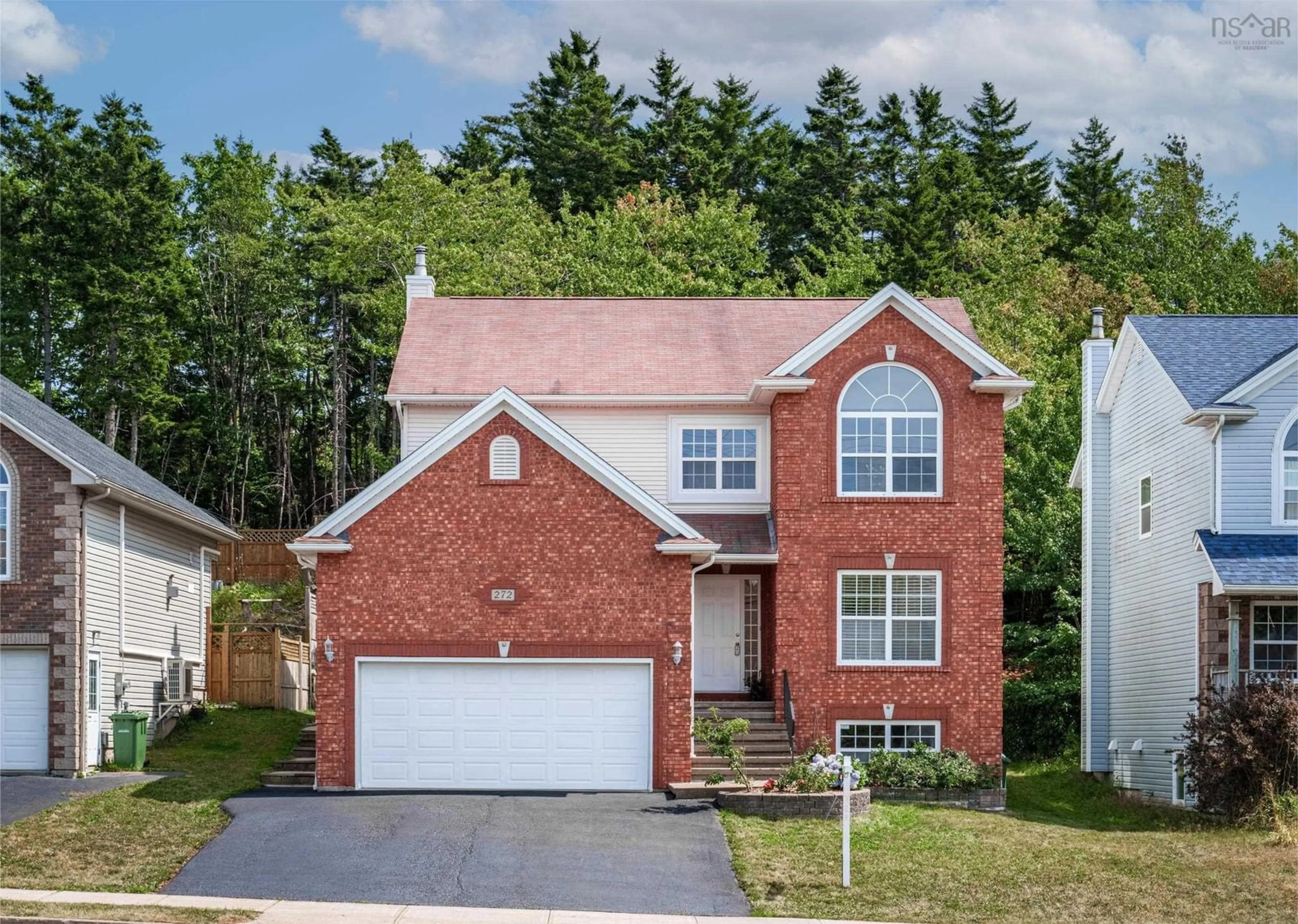 Home with brick exterior material, street for 272 Langbrae Dr, Halifax Nova Scotia B3S 1K4