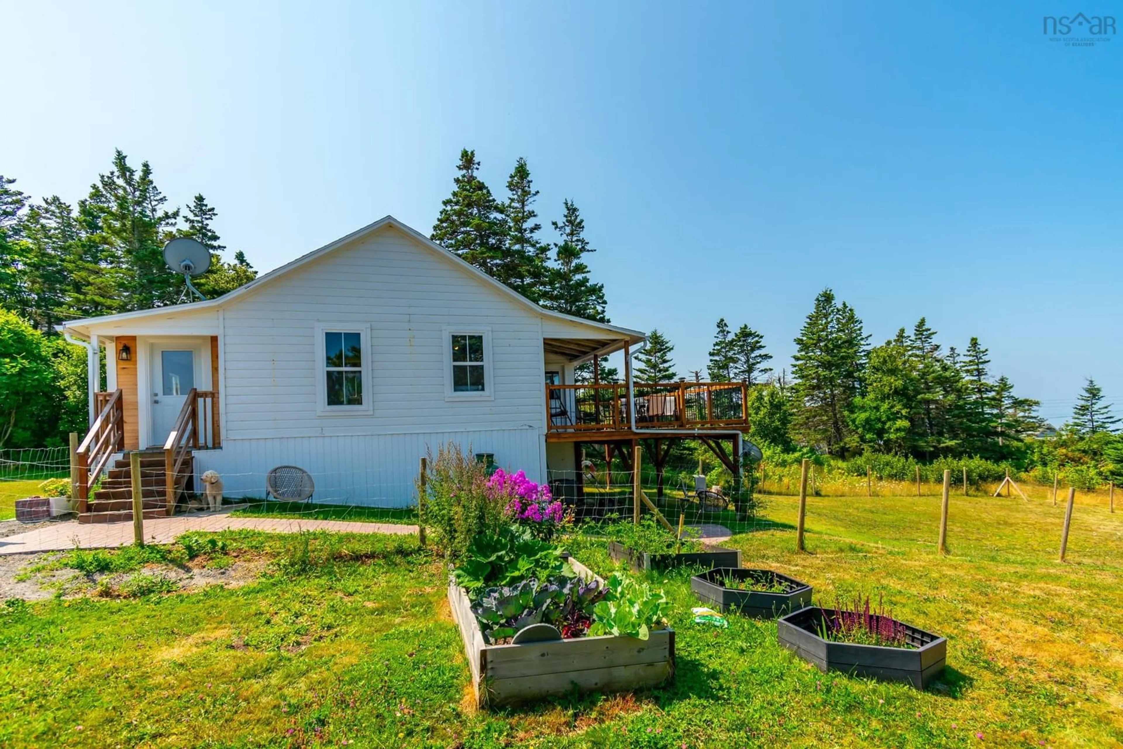 A pic from outside/outdoor area/front of a property/back of a property/a pic from drone, unknown for 2807 Highway 362, Margaretsville Nova Scotia B0S 1P0