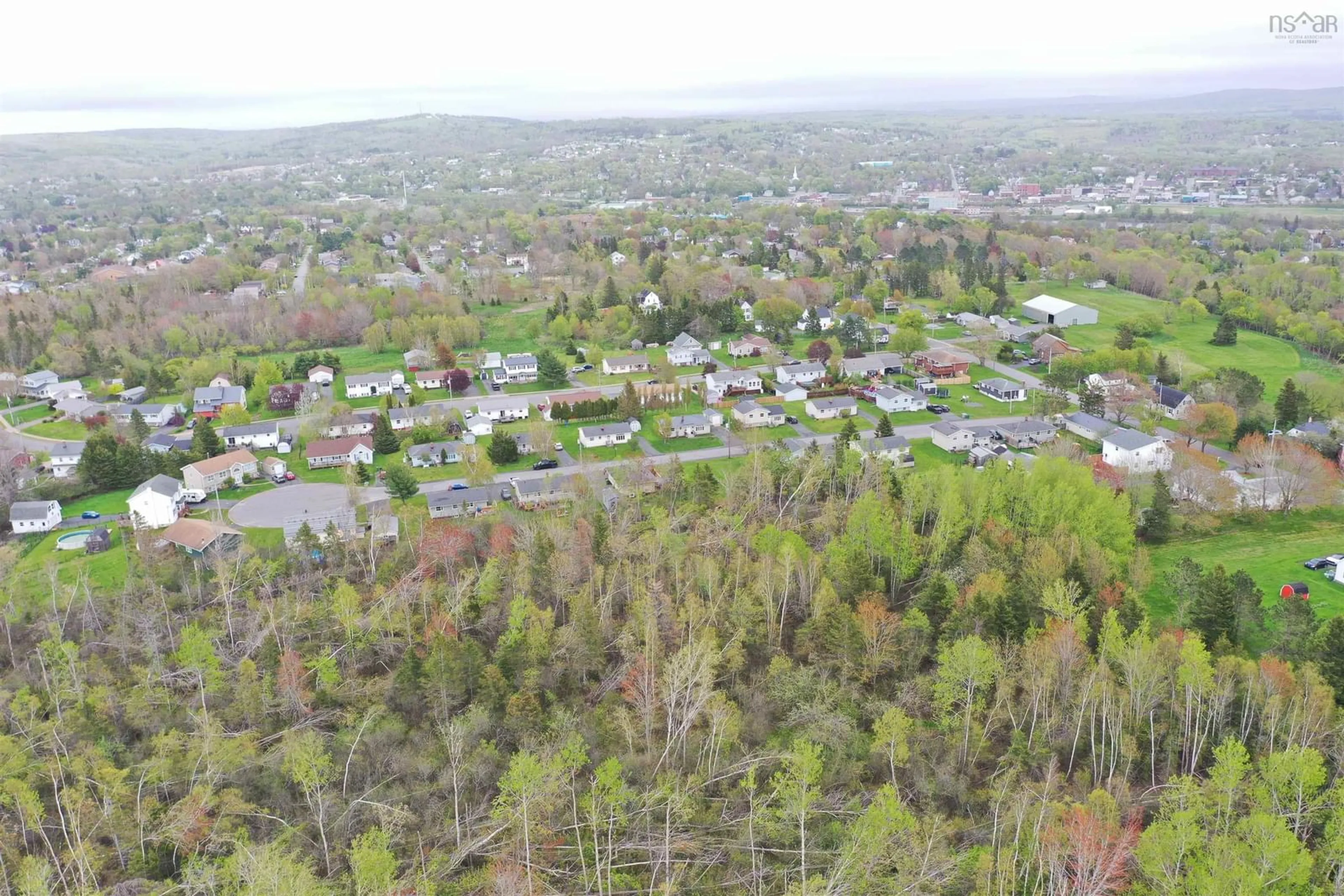 A pic from outside/outdoor area/front of a property/back of a property/a pic from drone, mountain view for 473 Willow Ave, New Glasgow Nova Scotia B2H 2A1