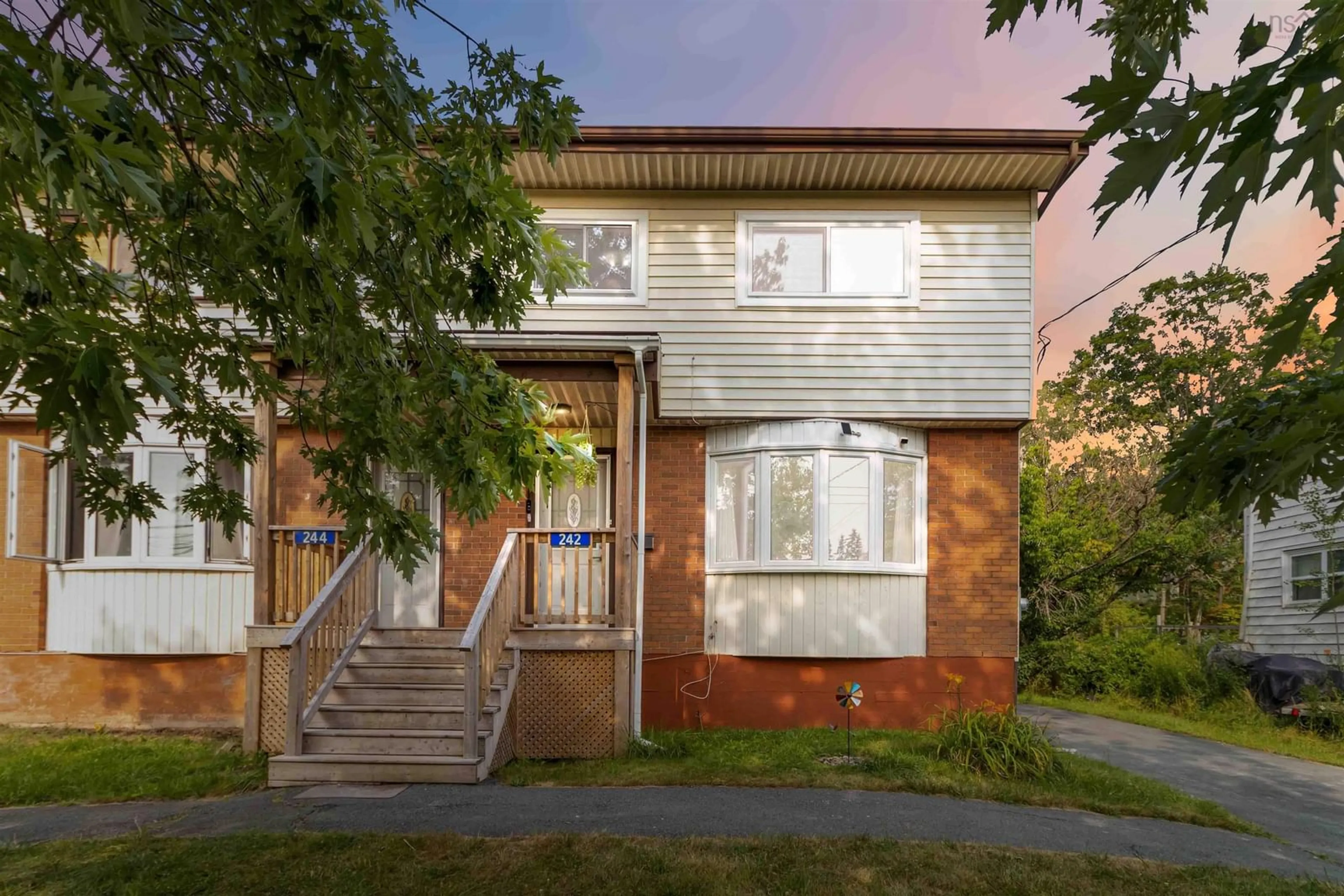 Home with brick exterior material, street for 242 Spring Avenue, Dartmouth Nova Scotia B2W 1Y3