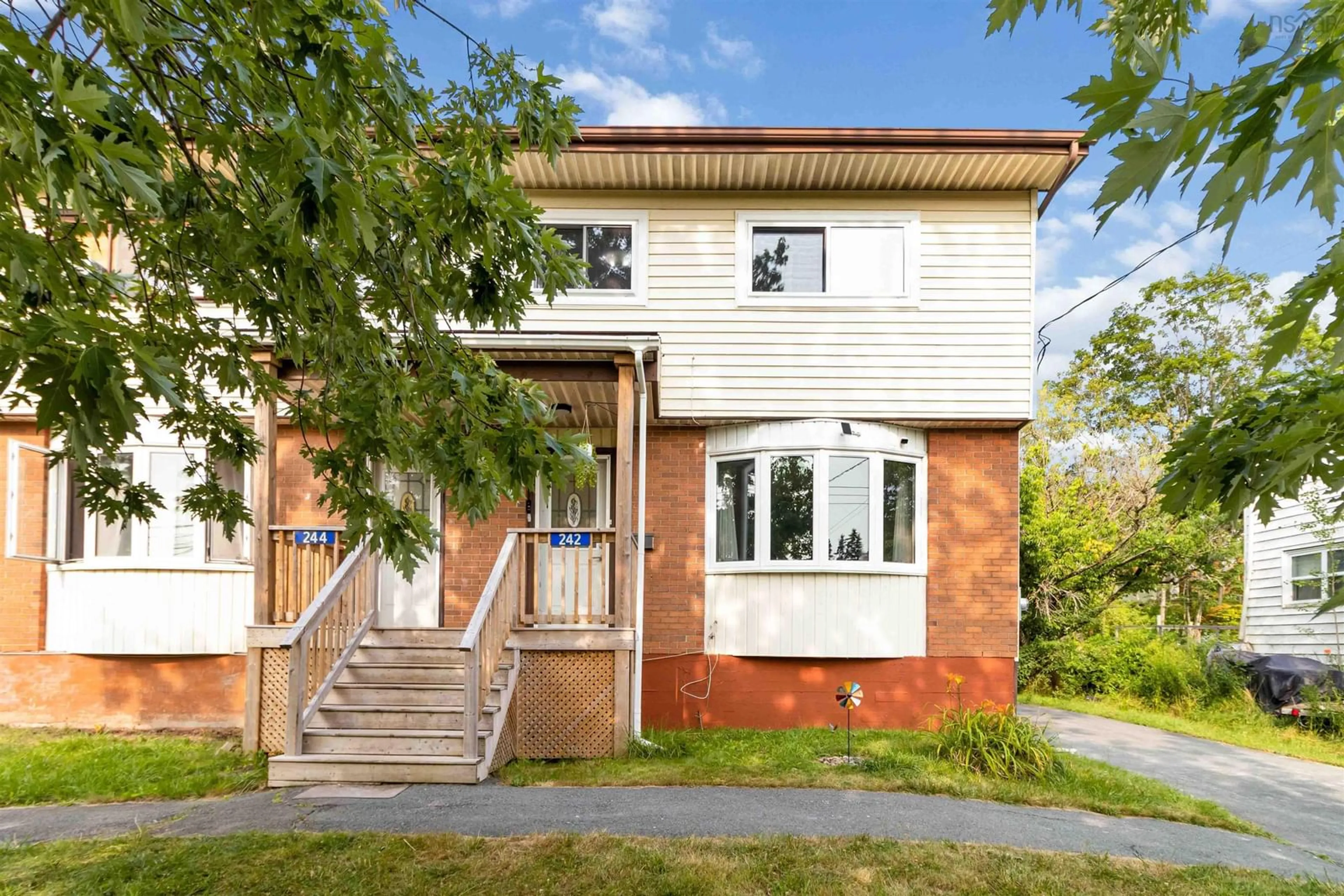 Home with brick exterior material, street for 242 Spring Avenue, Dartmouth Nova Scotia B2W 1Y3