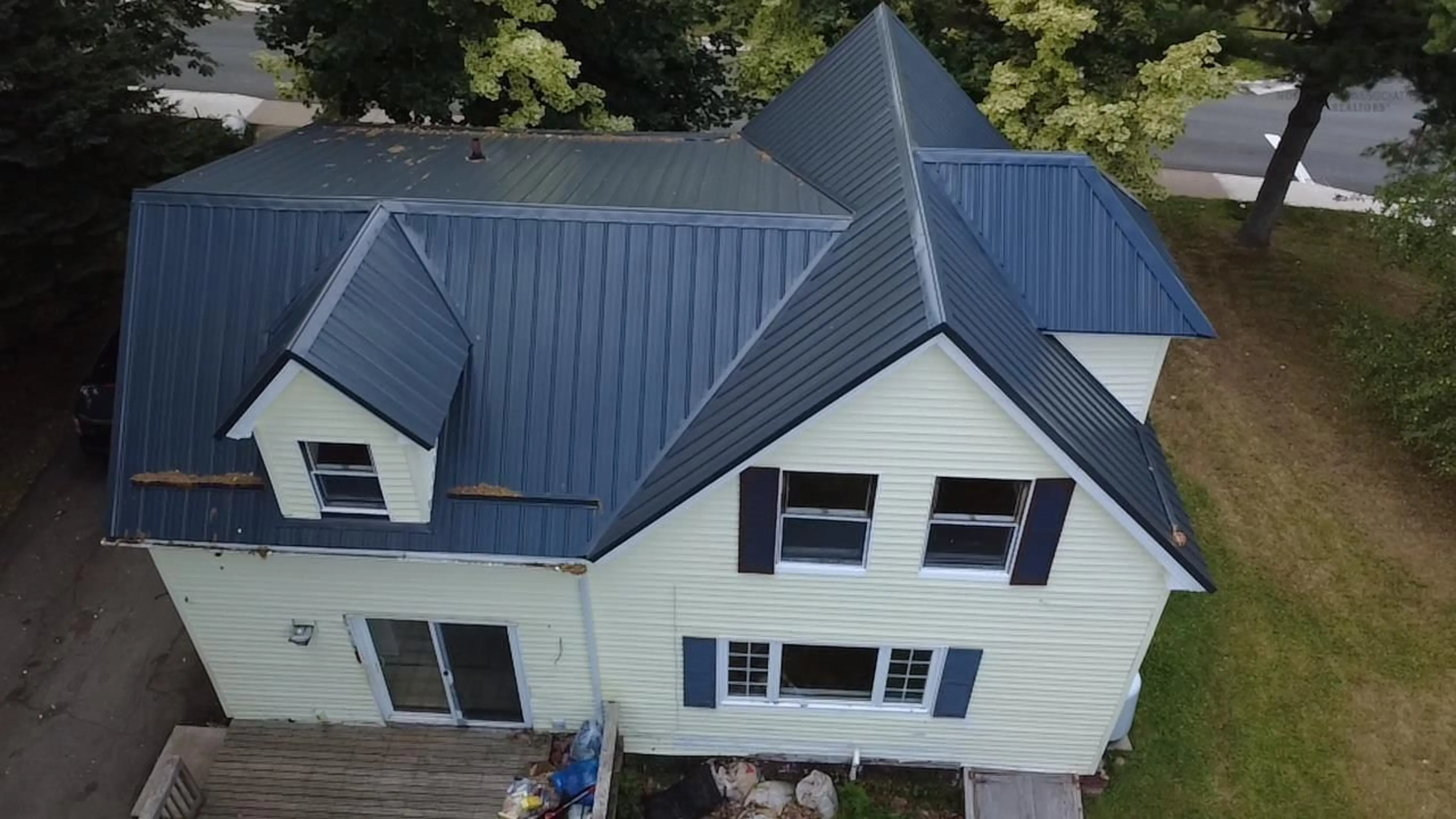 A pic from outside/outdoor area/front of a property/back of a property/a pic from drone, building for 58 Seventh St, Trenton Nova Scotia B0K 1X0