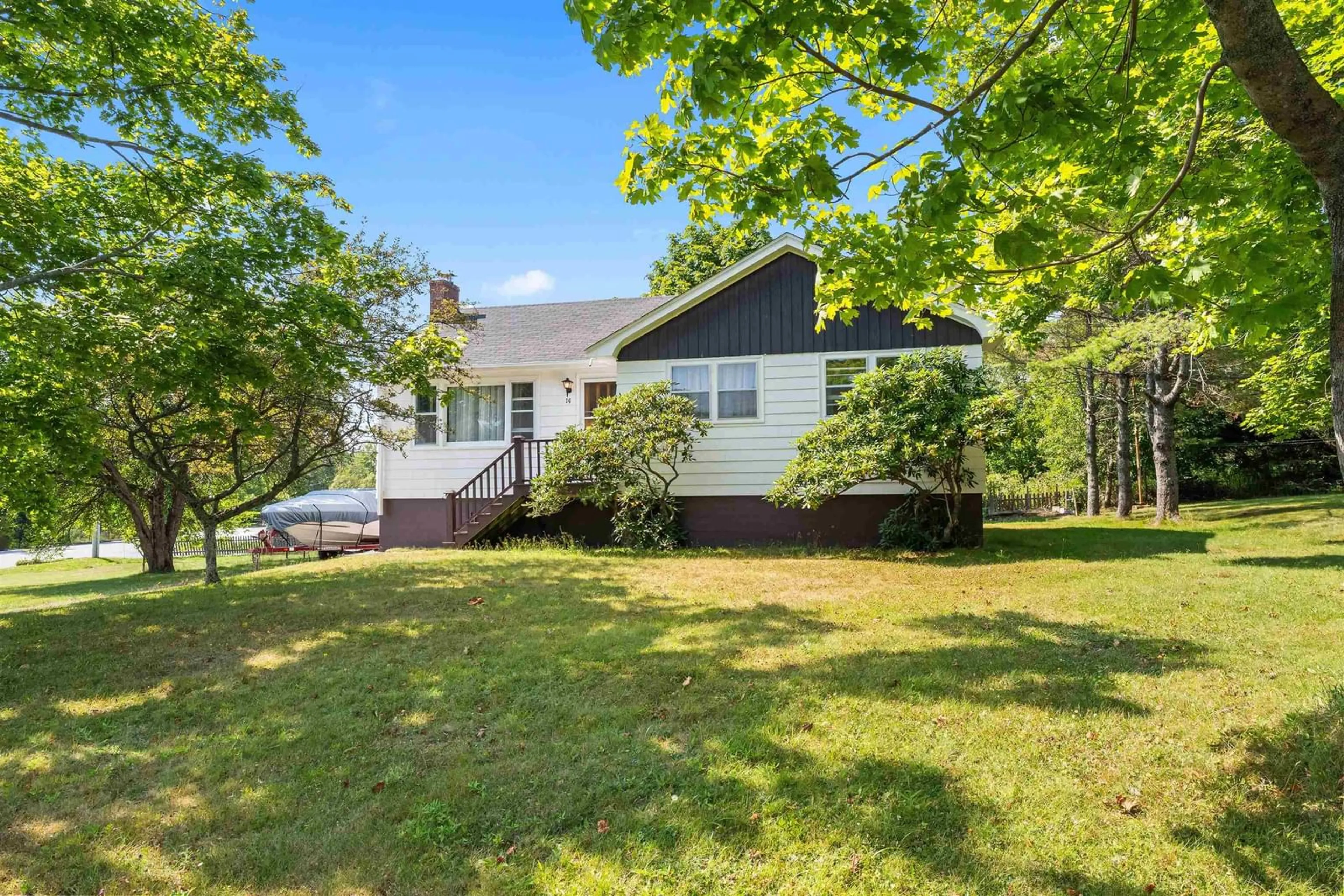 A pic from outside/outdoor area/front of a property/back of a property/a pic from drone, street for 14 Hornes Rd, Eastern Passage Nova Scotia B3G 1N4