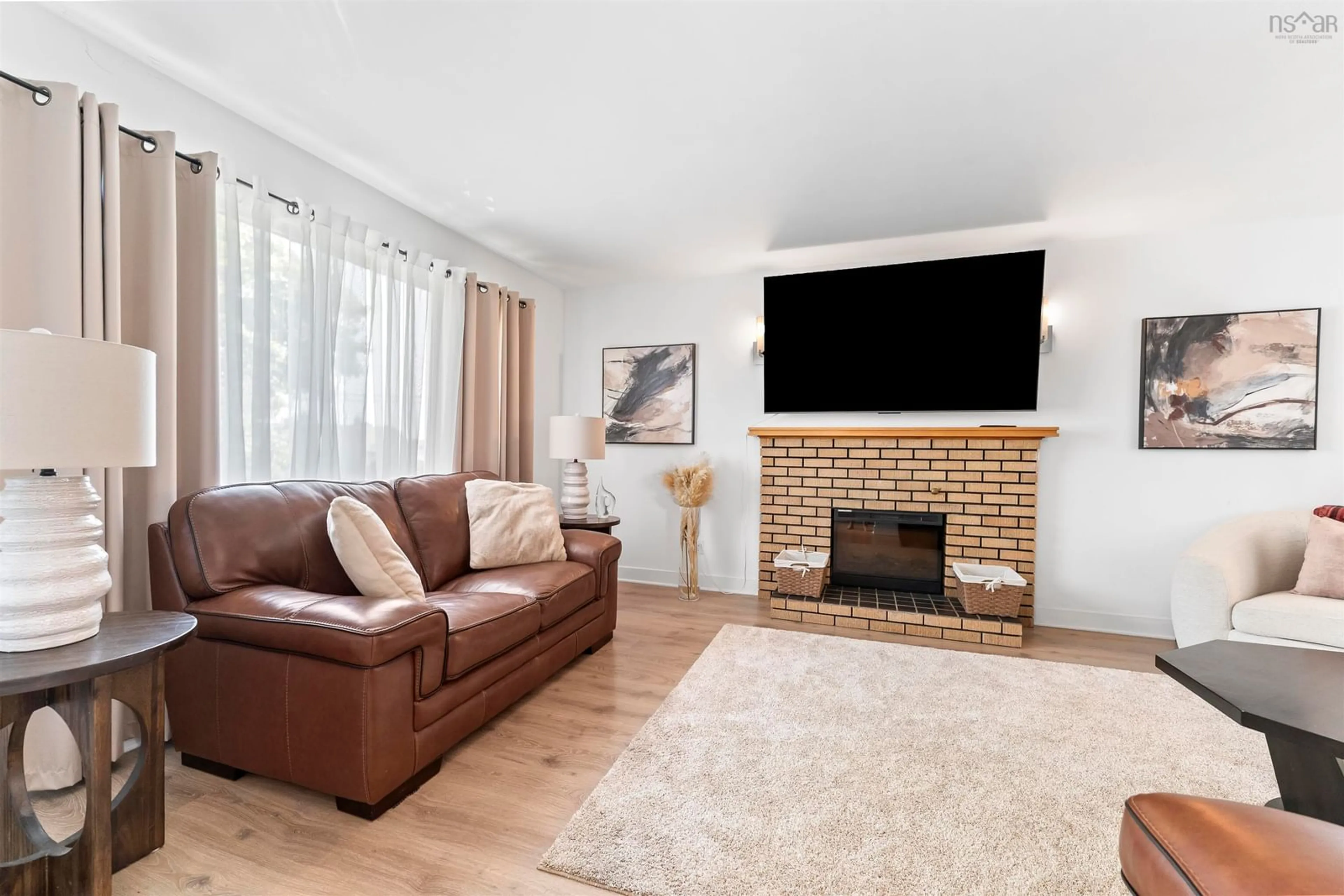 Living room with furniture, unknown for 14 Hornes Rd, Eastern Passage Nova Scotia B3G 1N4