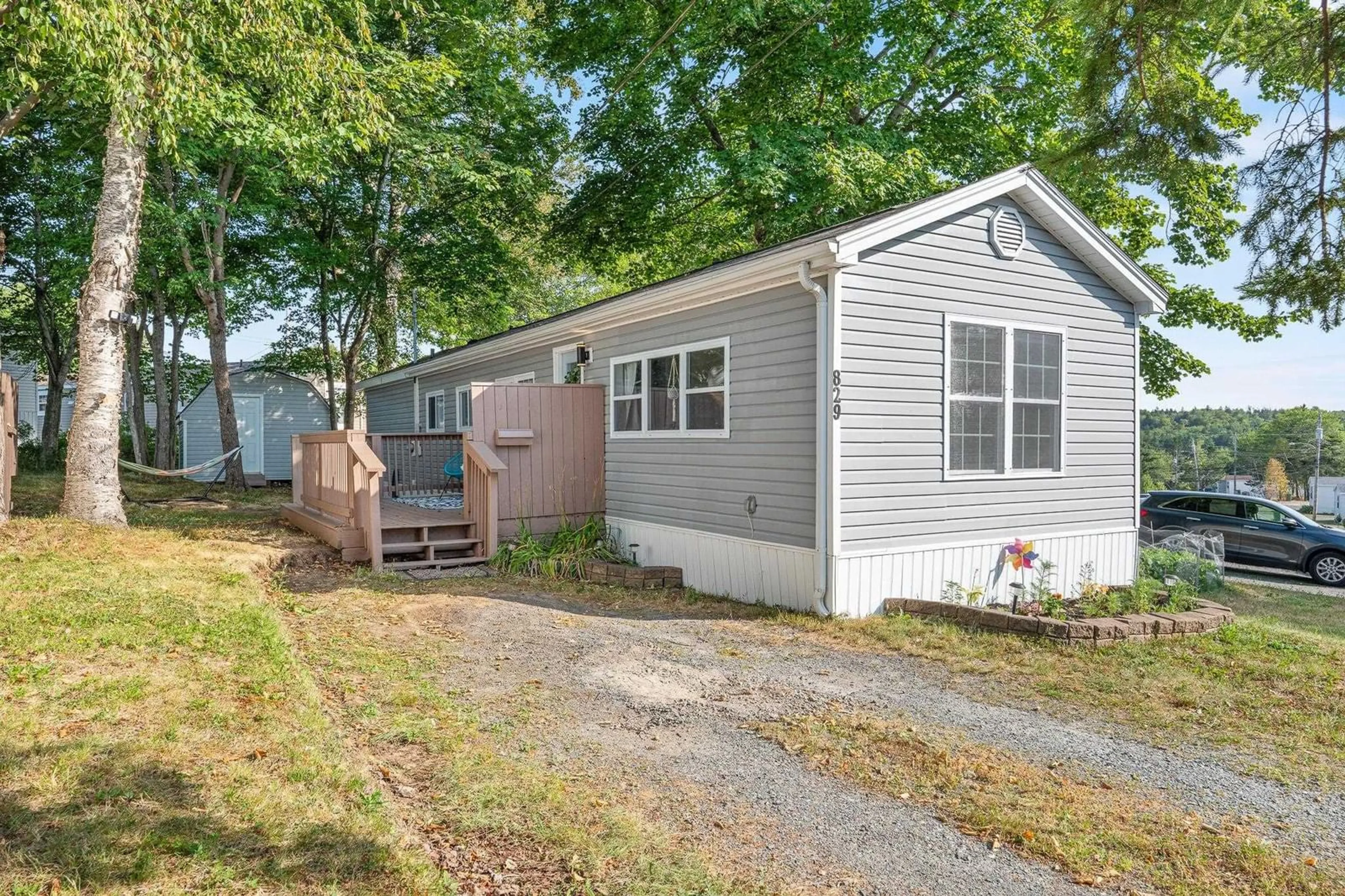Home with vinyl exterior material, street for 829 Duggan Dr, Beaver Bank Nova Scotia B4E 1L4