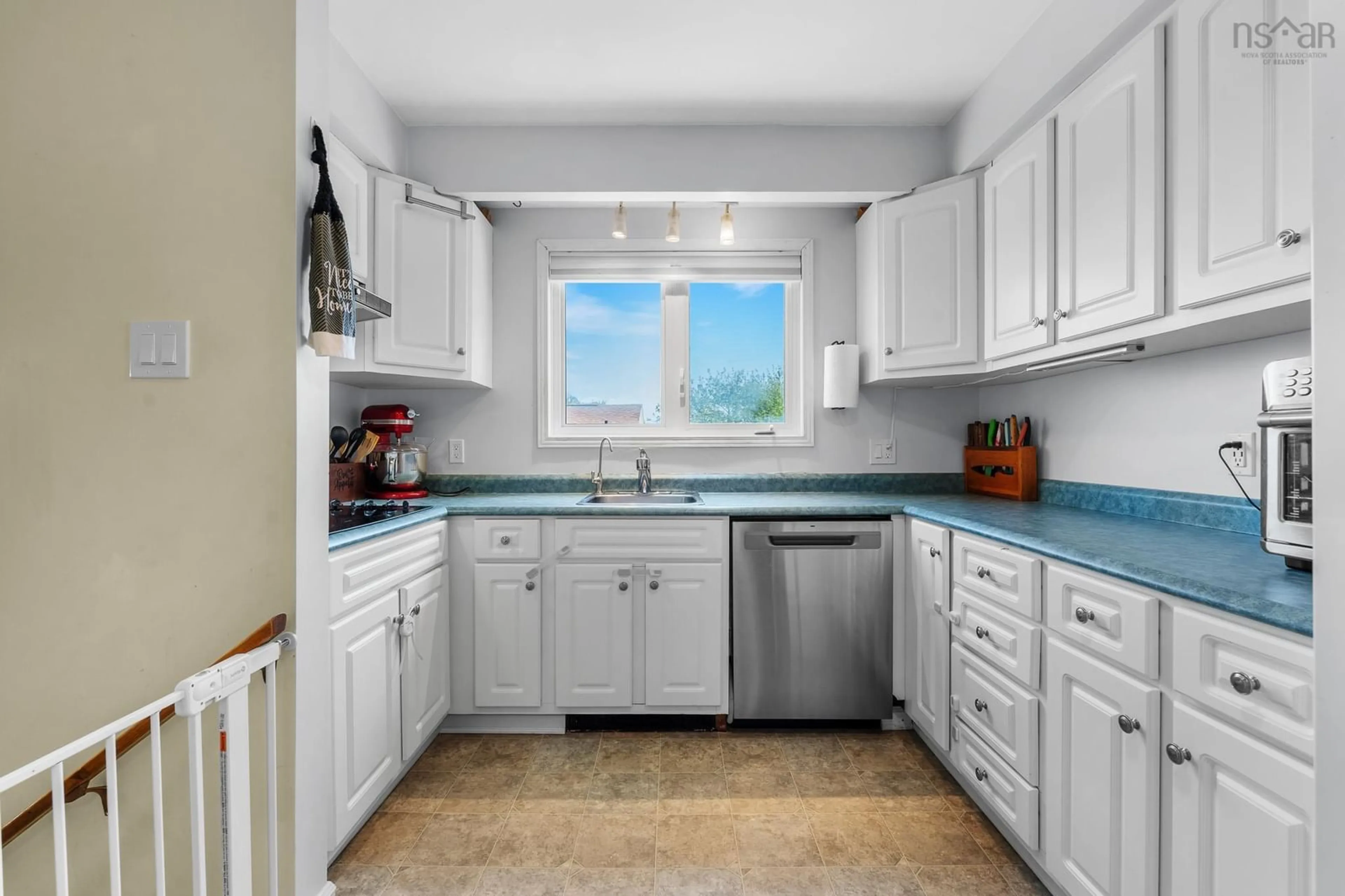 Standard kitchen, ceramic/tile floor for 71 Cedar Cres, Dartmouth Nova Scotia B2V 1Y8