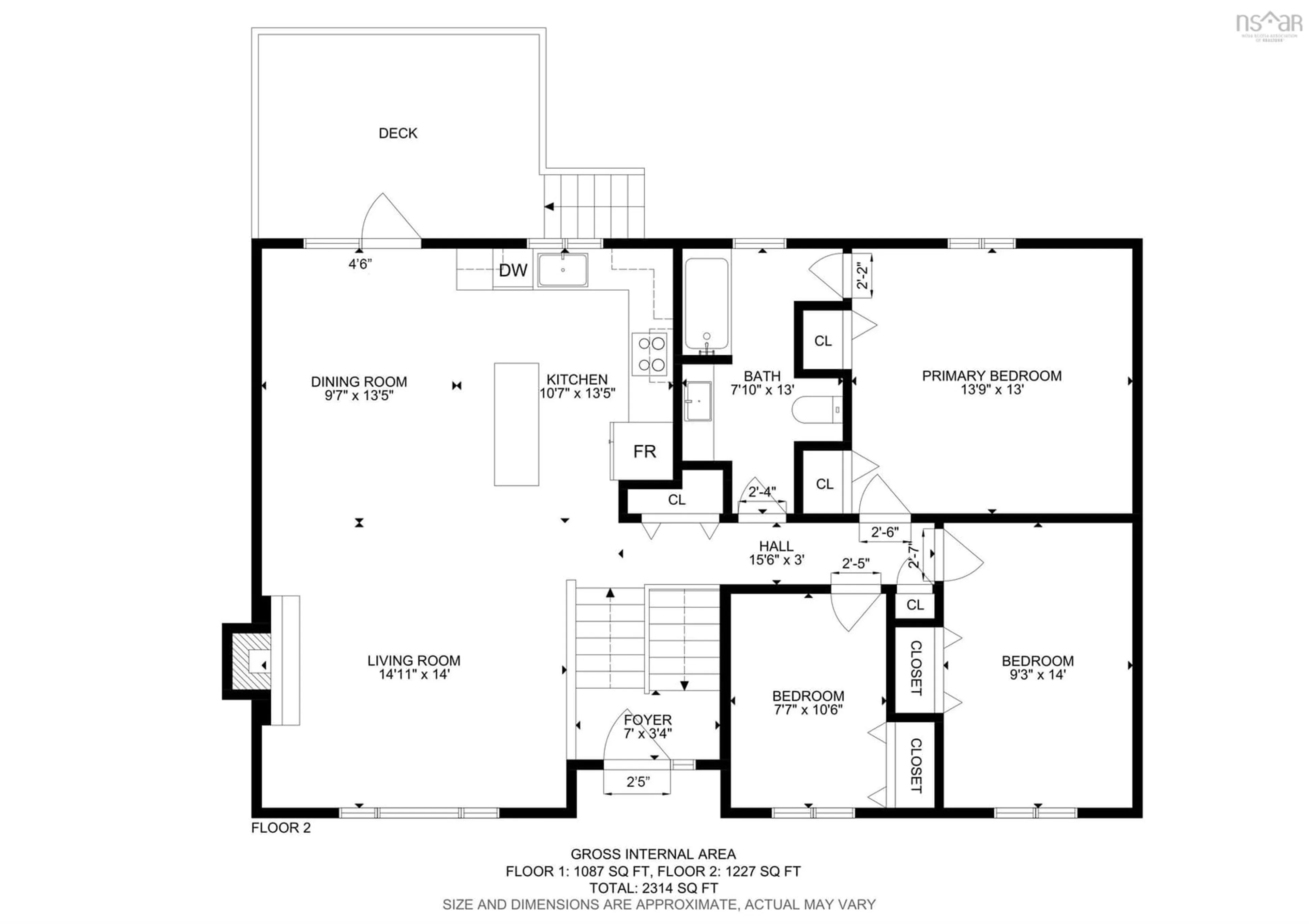 Floor plan for 24 Colby Dr, Colby Village Nova Scotia B2V 1X6