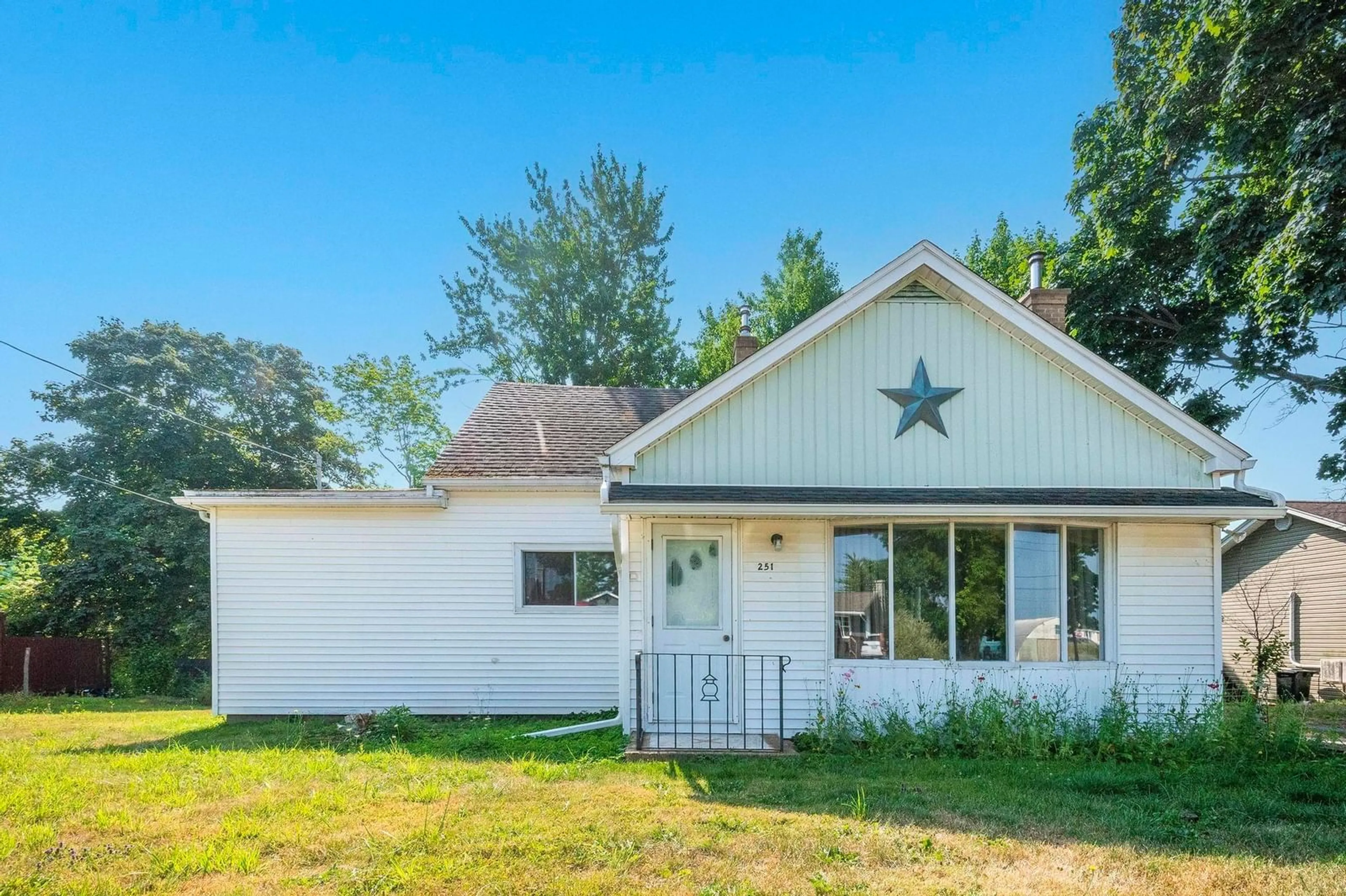 Home with vinyl exterior material, street for 251 Town Rd, Falmouth Nova Scotia B0P 1L0