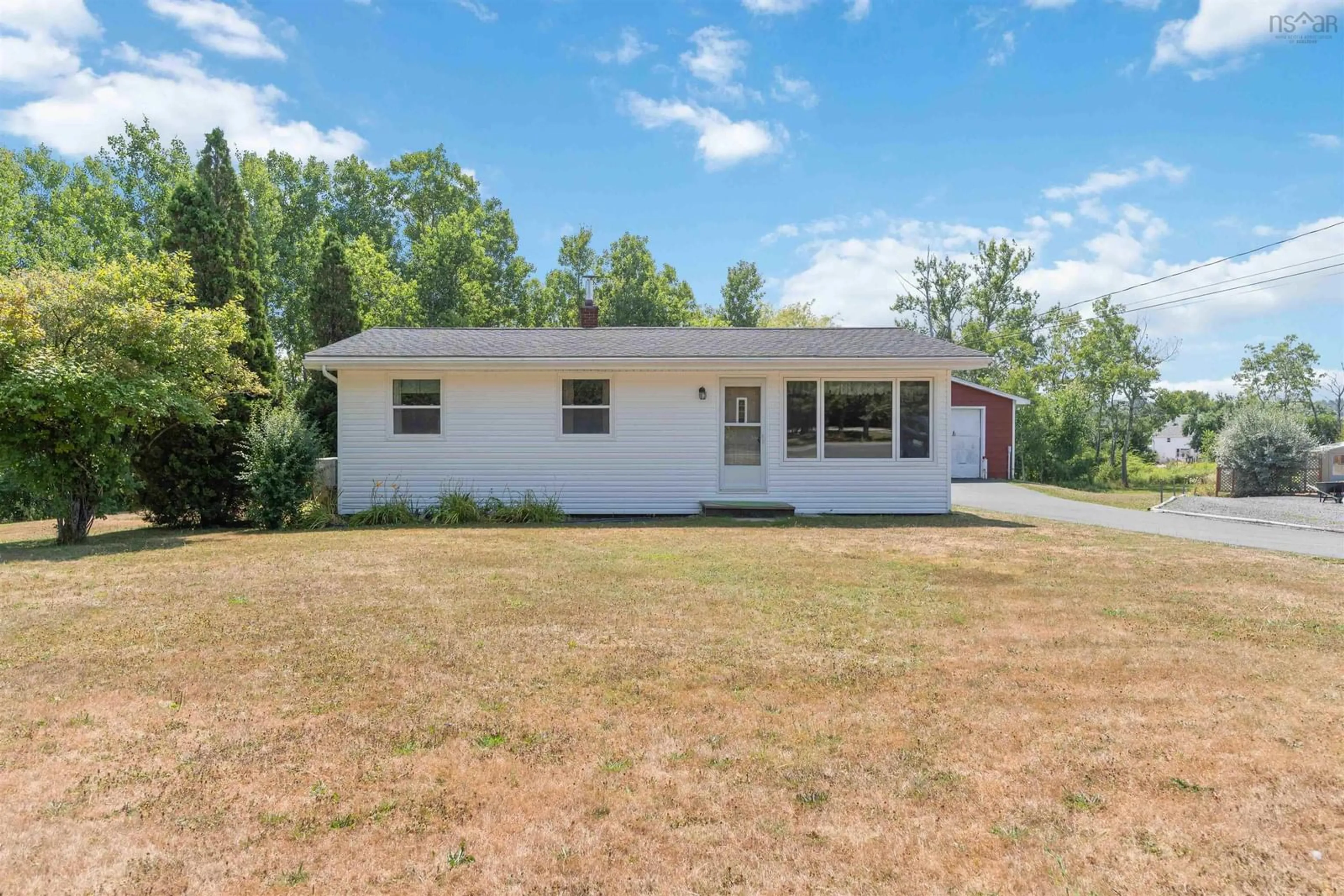 A pic from outside/outdoor area/front of a property/back of a property/a pic from drone, unknown for 142 Old Halifax Rd, Three Mile Plains Nova Scotia B0N 2T0