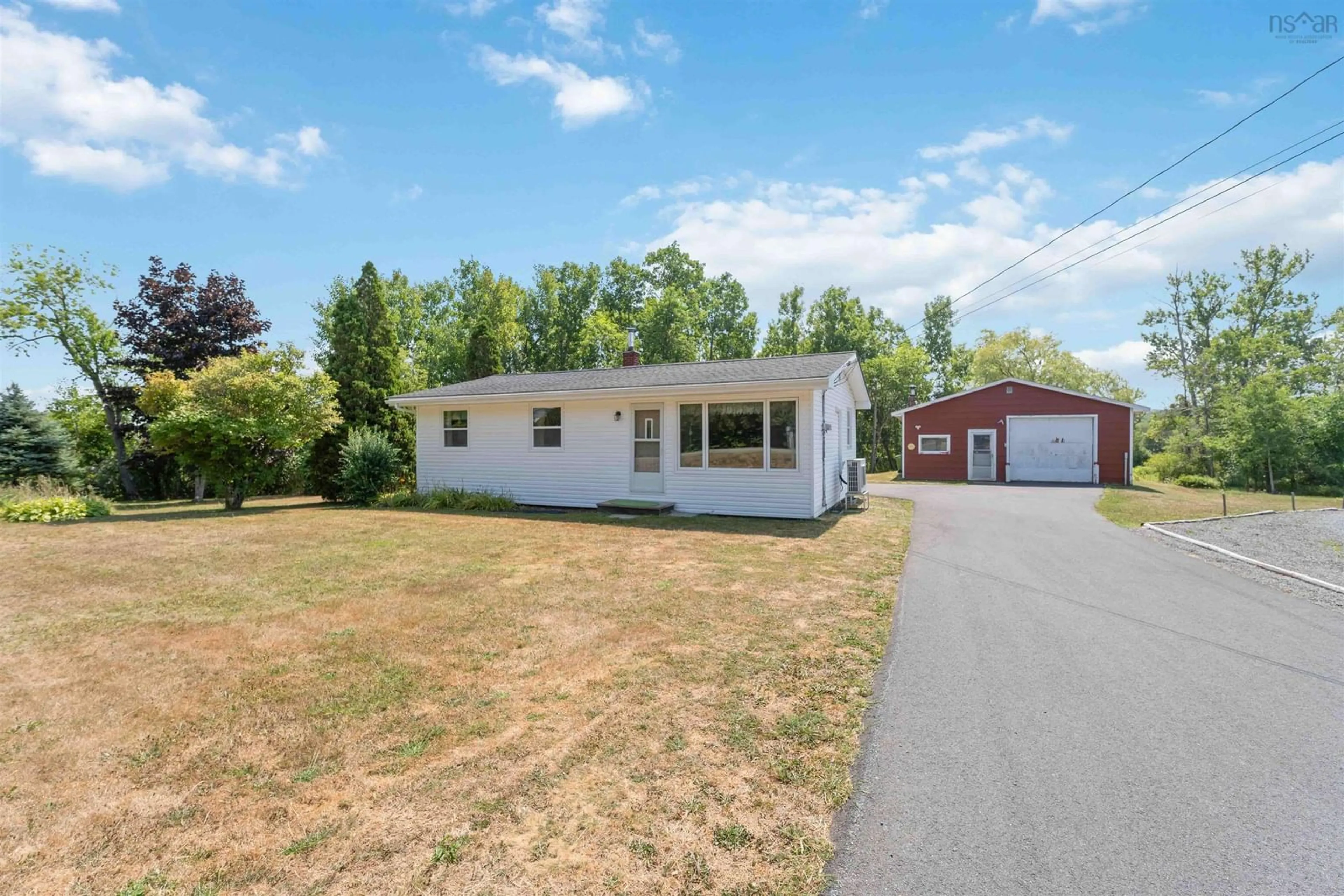 A pic from outside/outdoor area/front of a property/back of a property/a pic from drone, unknown for 142 Old Halifax Rd, Three Mile Plains Nova Scotia B0N 2T0