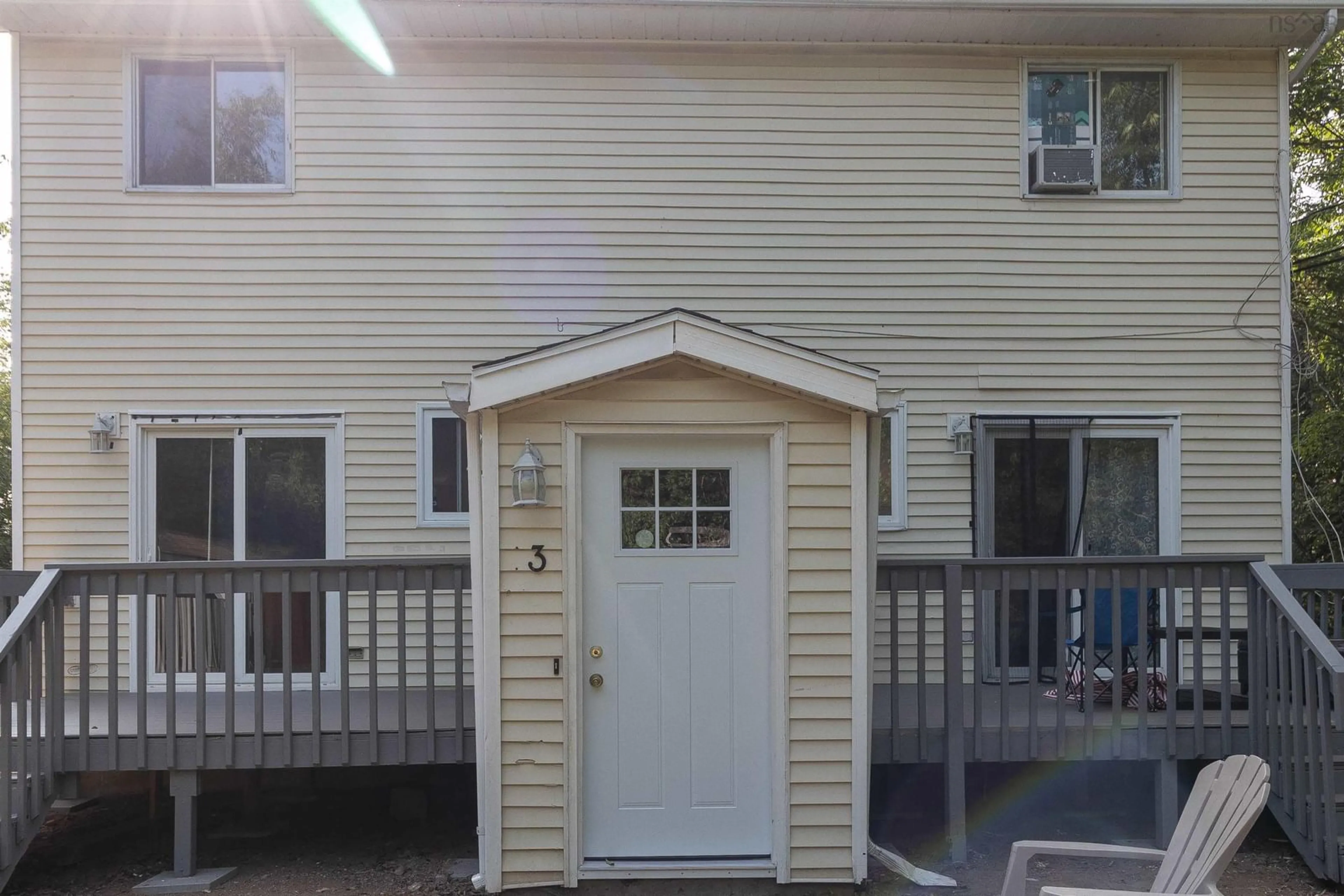 Home with vinyl exterior material, street for 312 Morton St, North Kentville Nova Scotia B4N 4S9