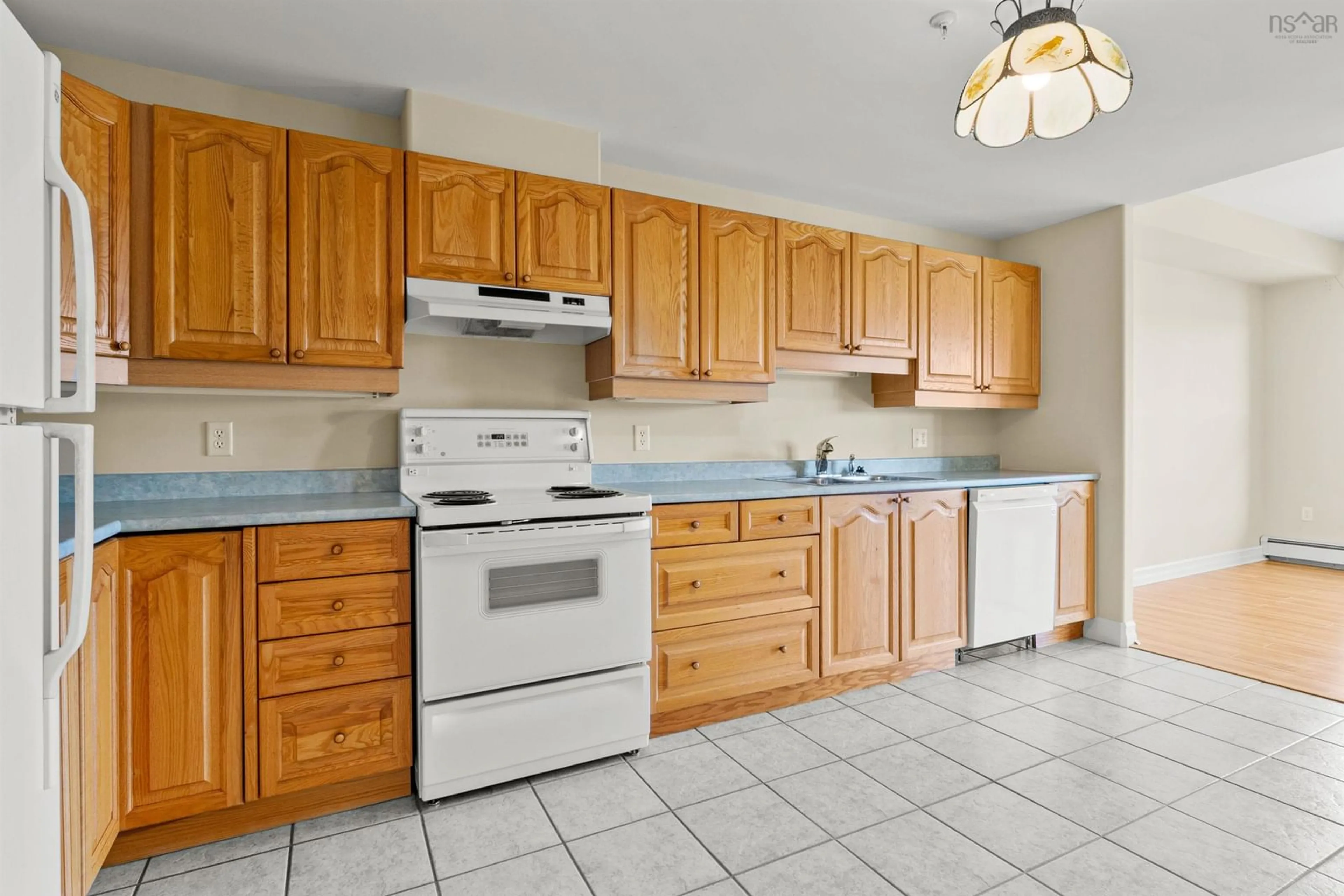 Standard kitchen, ceramic/tile floor for 429 Parkland Dr #301, Halifax Nova Scotia B3S 1L3
