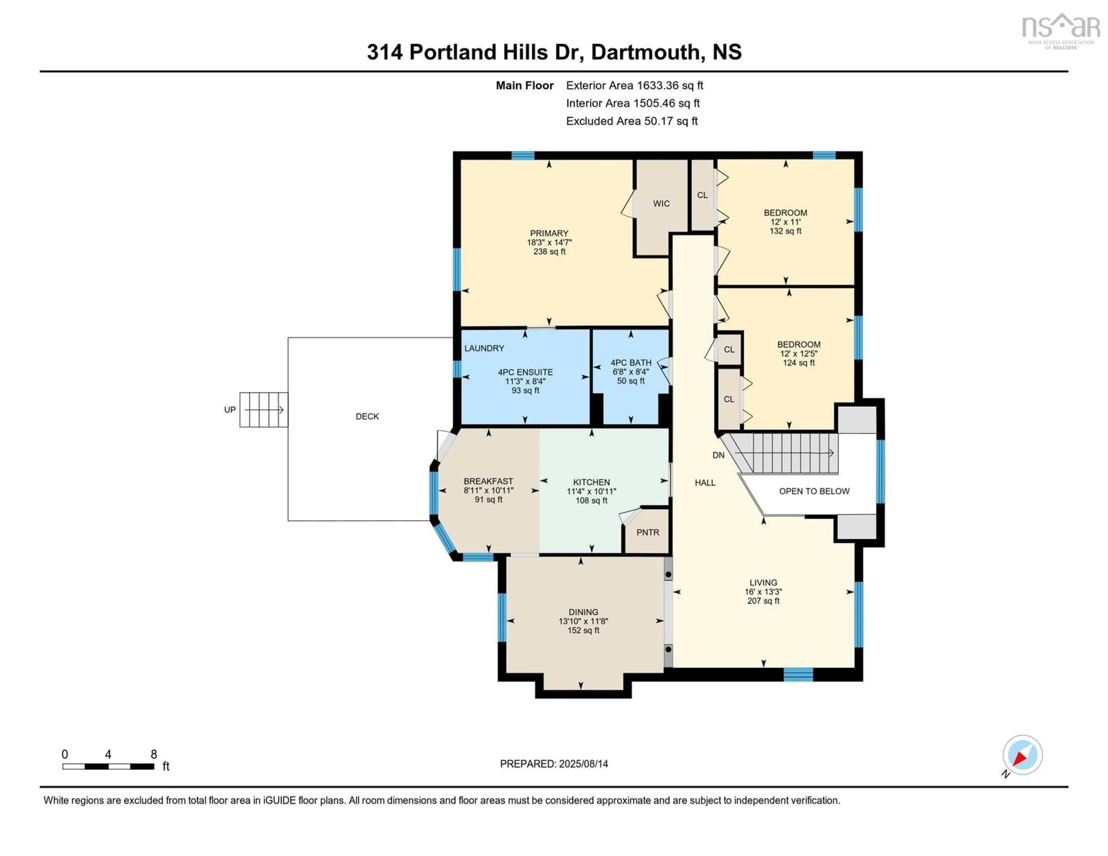 Floor plan for 314 Portland Hills Dr, Dartmouth Nova Scotia B2W 6R3