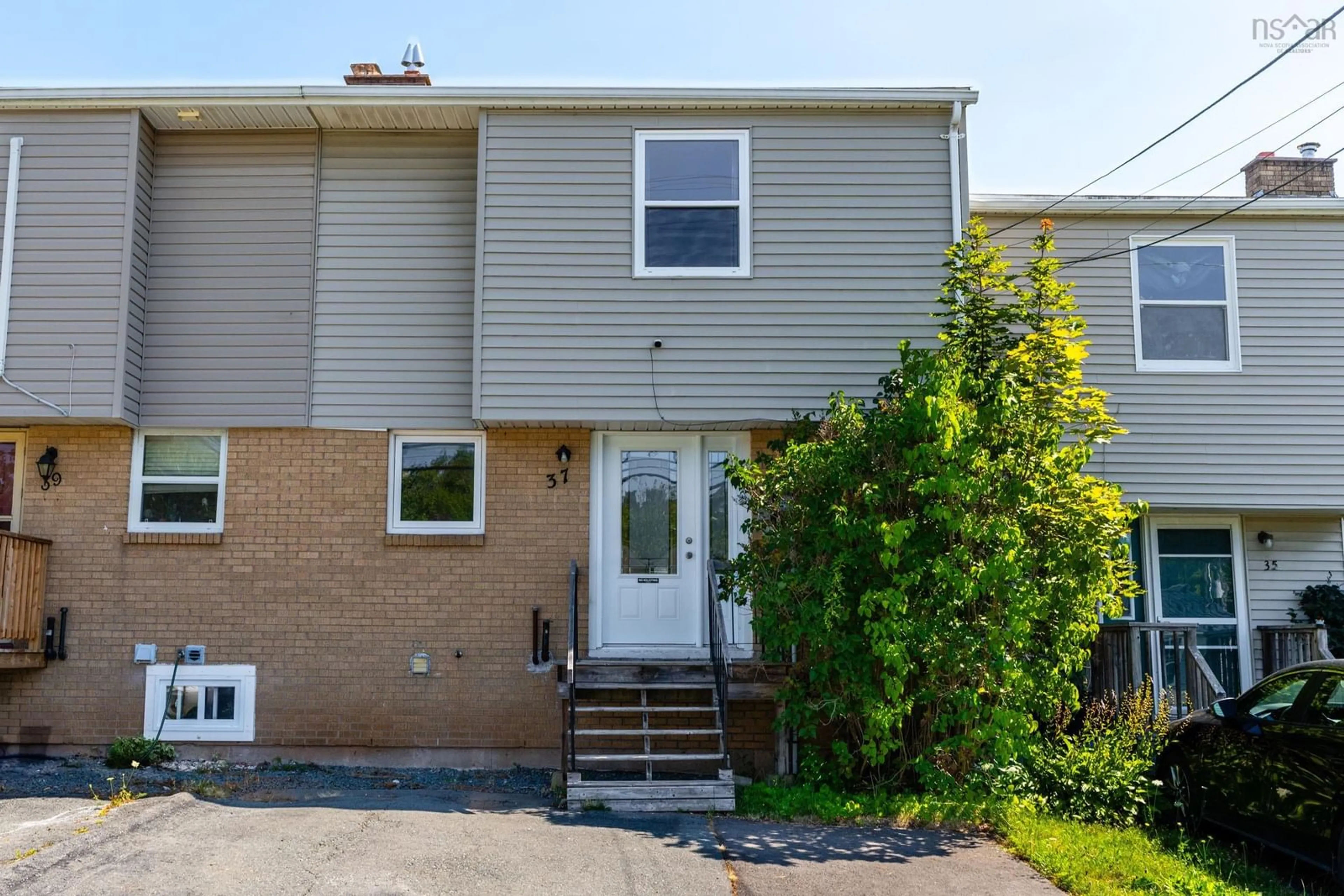 Home with vinyl exterior material, street for 37 Circassion Dr, Dartmouth Nova Scotia B2W 4R2