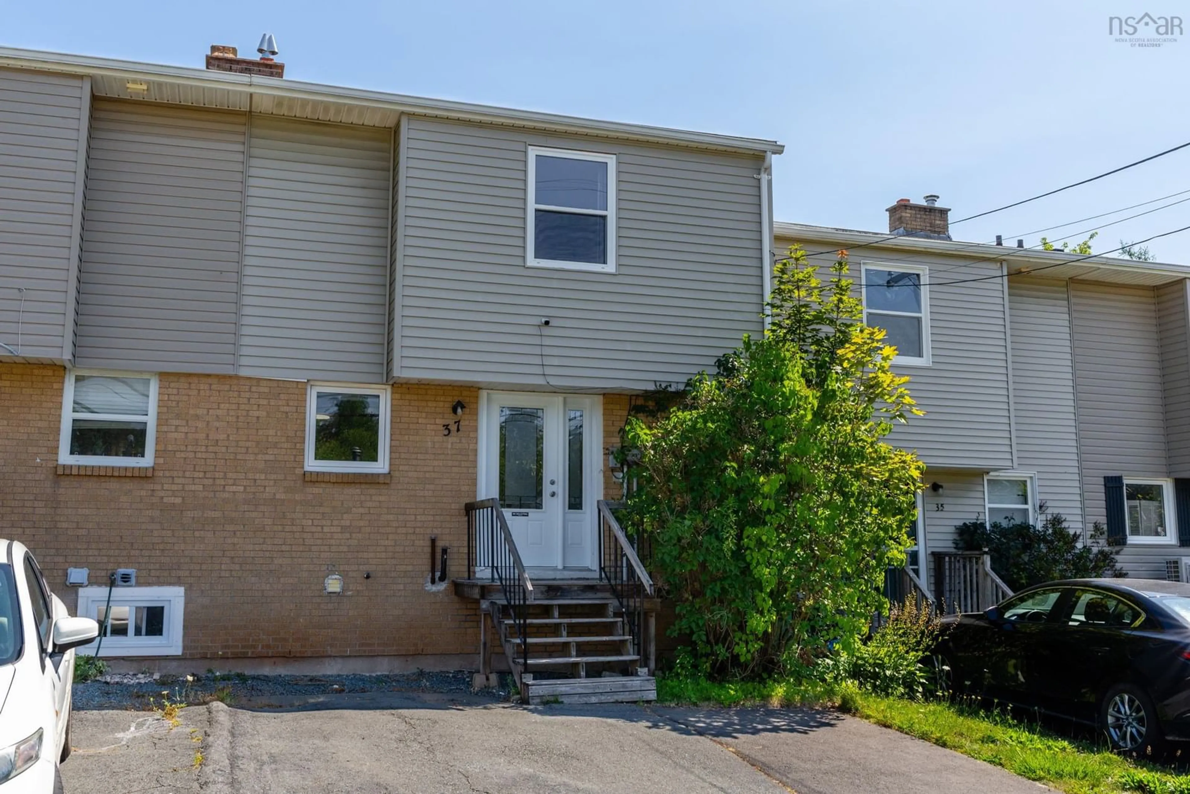 Home with vinyl exterior material, street for 37 Circassion Dr, Dartmouth Nova Scotia B2W 4R2