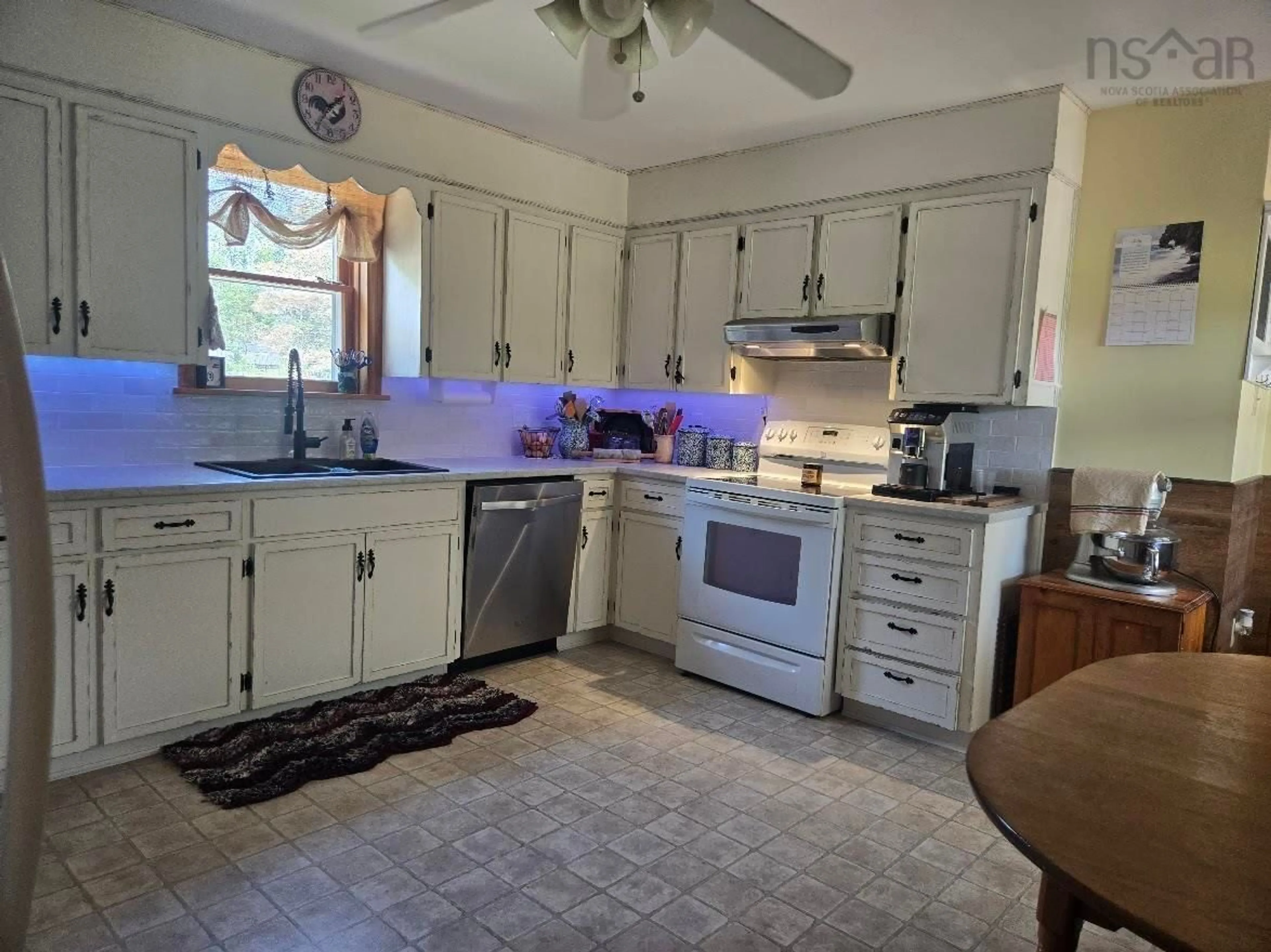 Standard kitchen, ceramic/tile floor for 510 Sand Point Rd, Barrachois Nova Scotia B0K 1V0