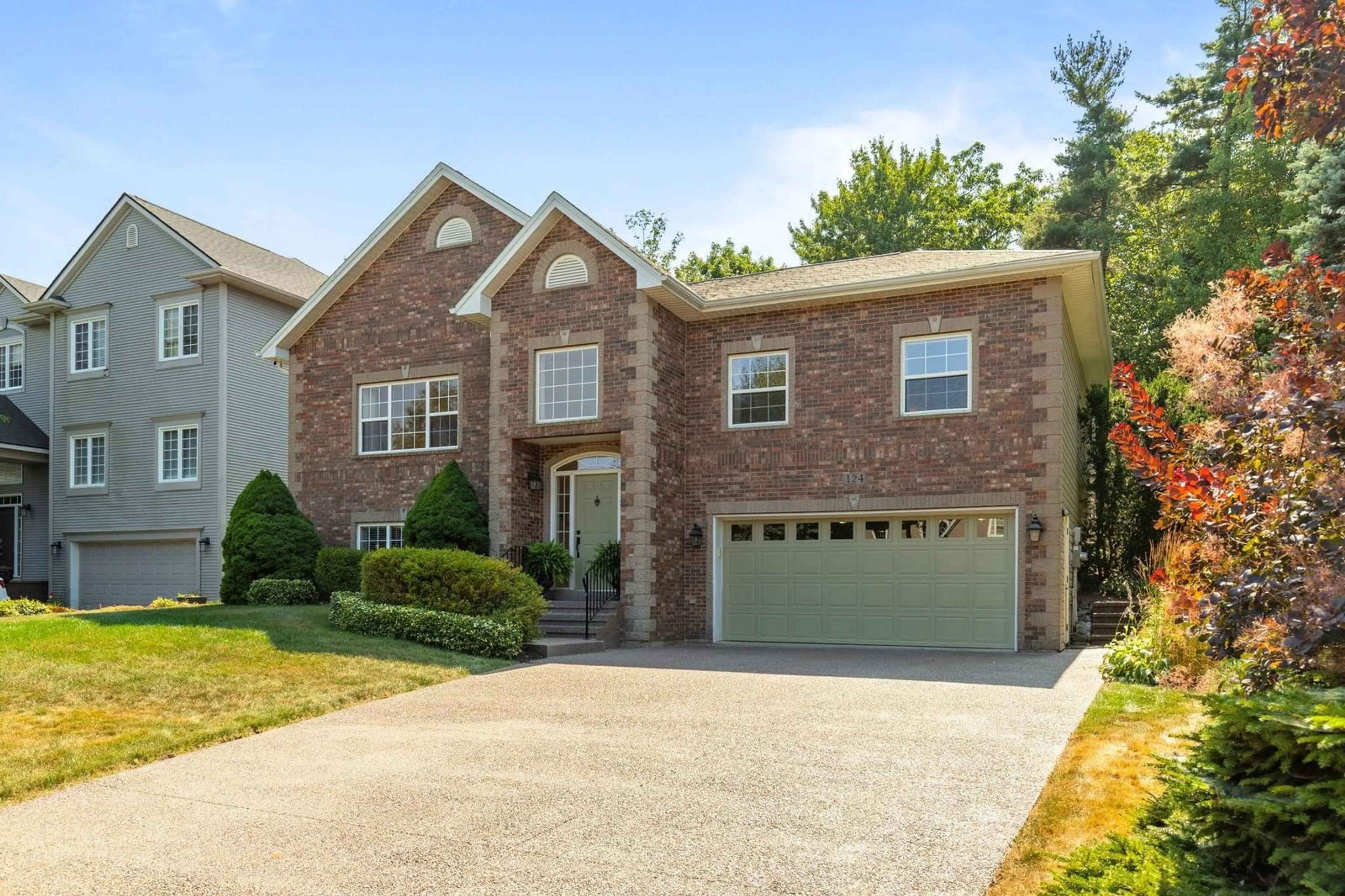 Home with brick exterior material, street for 124 Lakeshore Park Terr, Dartmouth Nova Scotia B3A 4Z4