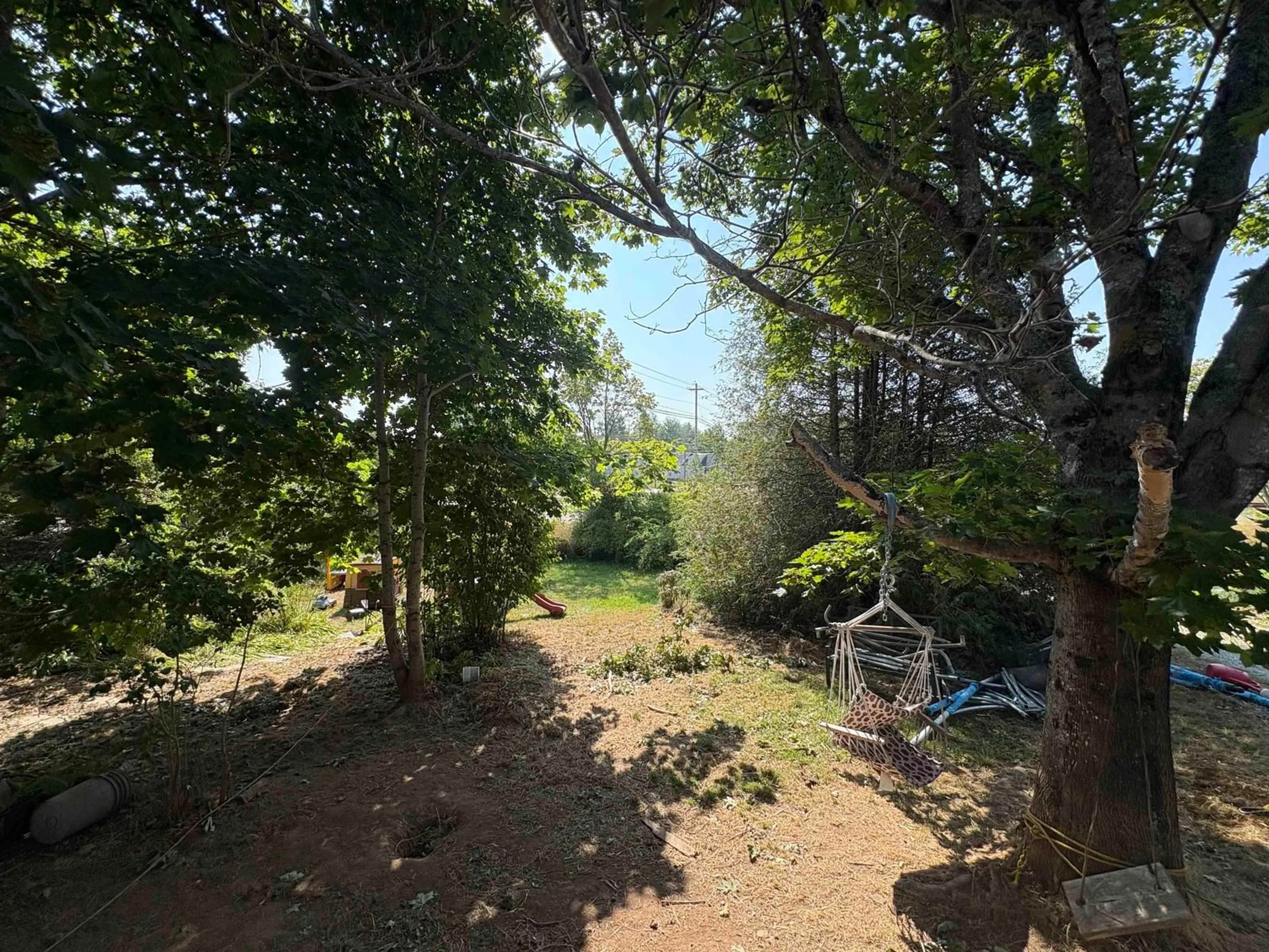 A pic from outside/outdoor area/front of a property/back of a property/a pic from drone, forest/trees view for 6 Station Rd, Enfield Nova Scotia B2T 1C9