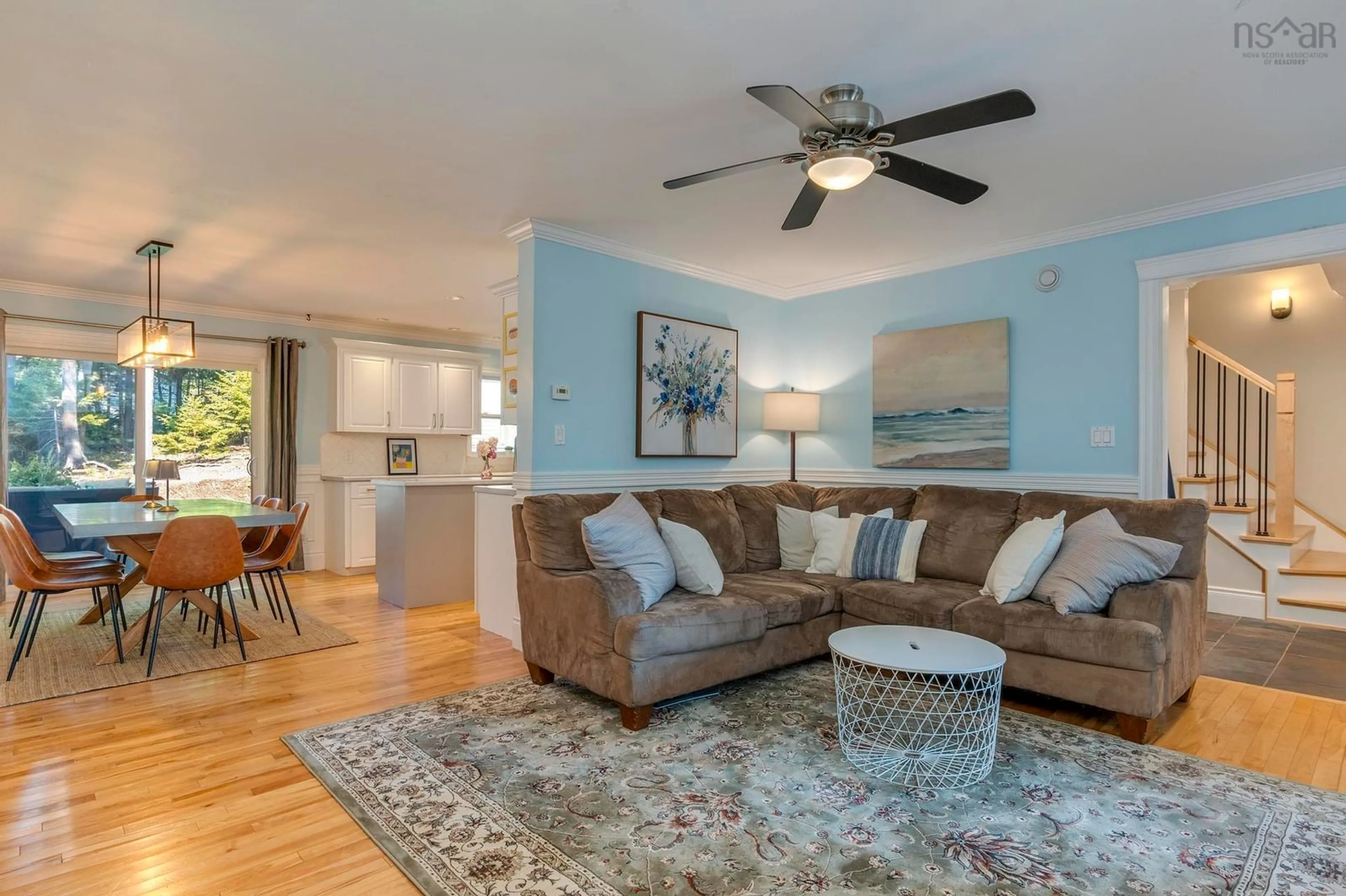 Living room with furniture, unknown for 44 Martyn Dr, Fall River Nova Scotia B2T 1E7