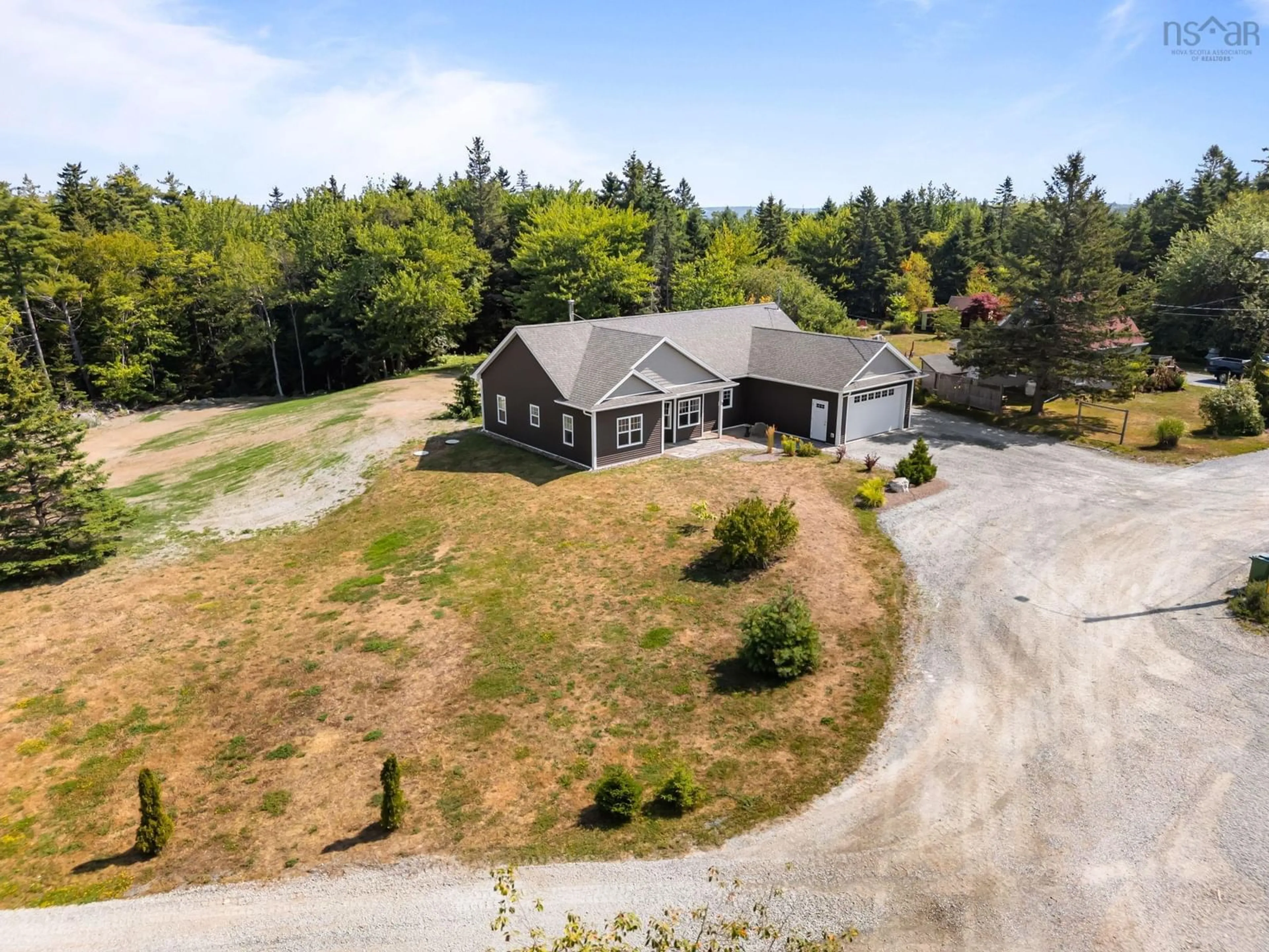 A pic from outside/outdoor area/front of a property/back of a property/a pic from drone, unknown for 21 Prospectors Loop, Montague Gold Mines Nova Scotia B2R 1K6