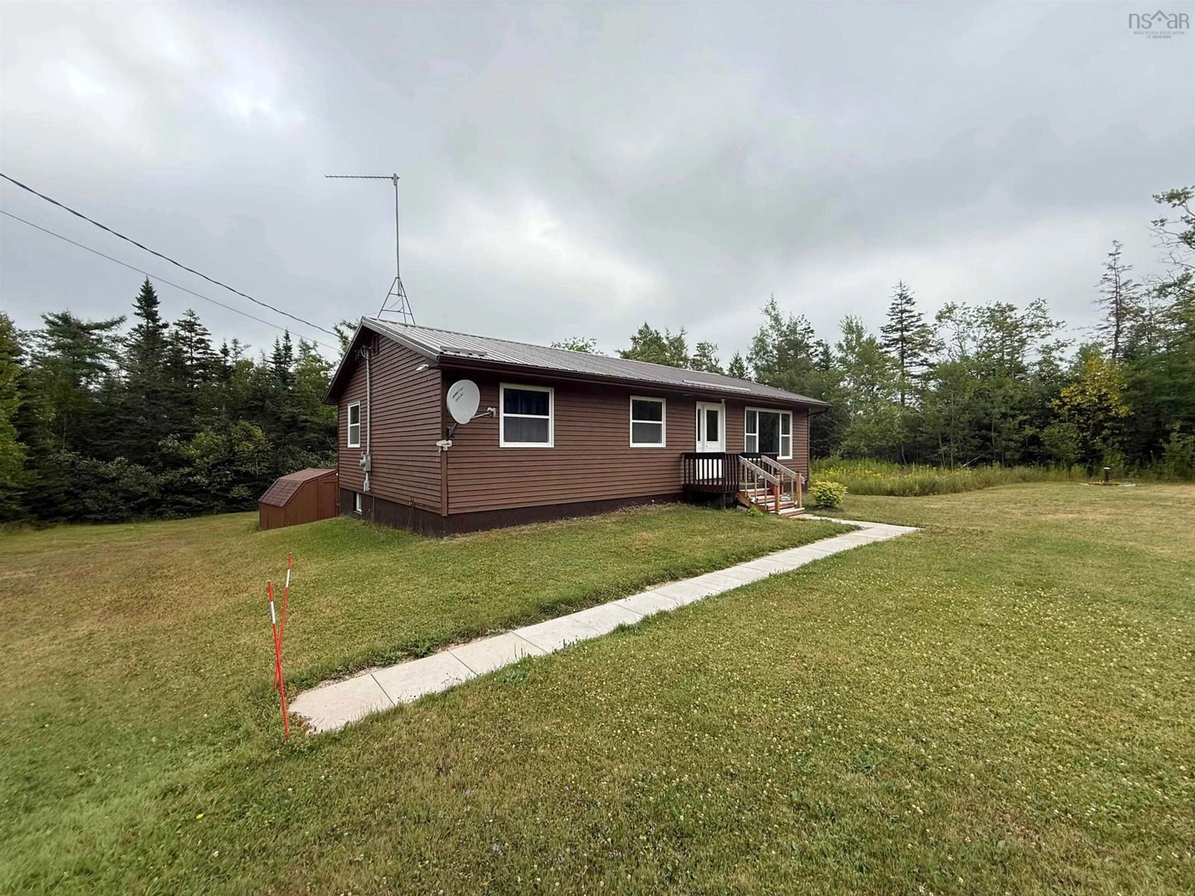 A pic from outside/outdoor area/front of a property/back of a property/a pic from drone, building for 6536 Highway 224, Pleasant Valley Nova Scotia B0N 2M0