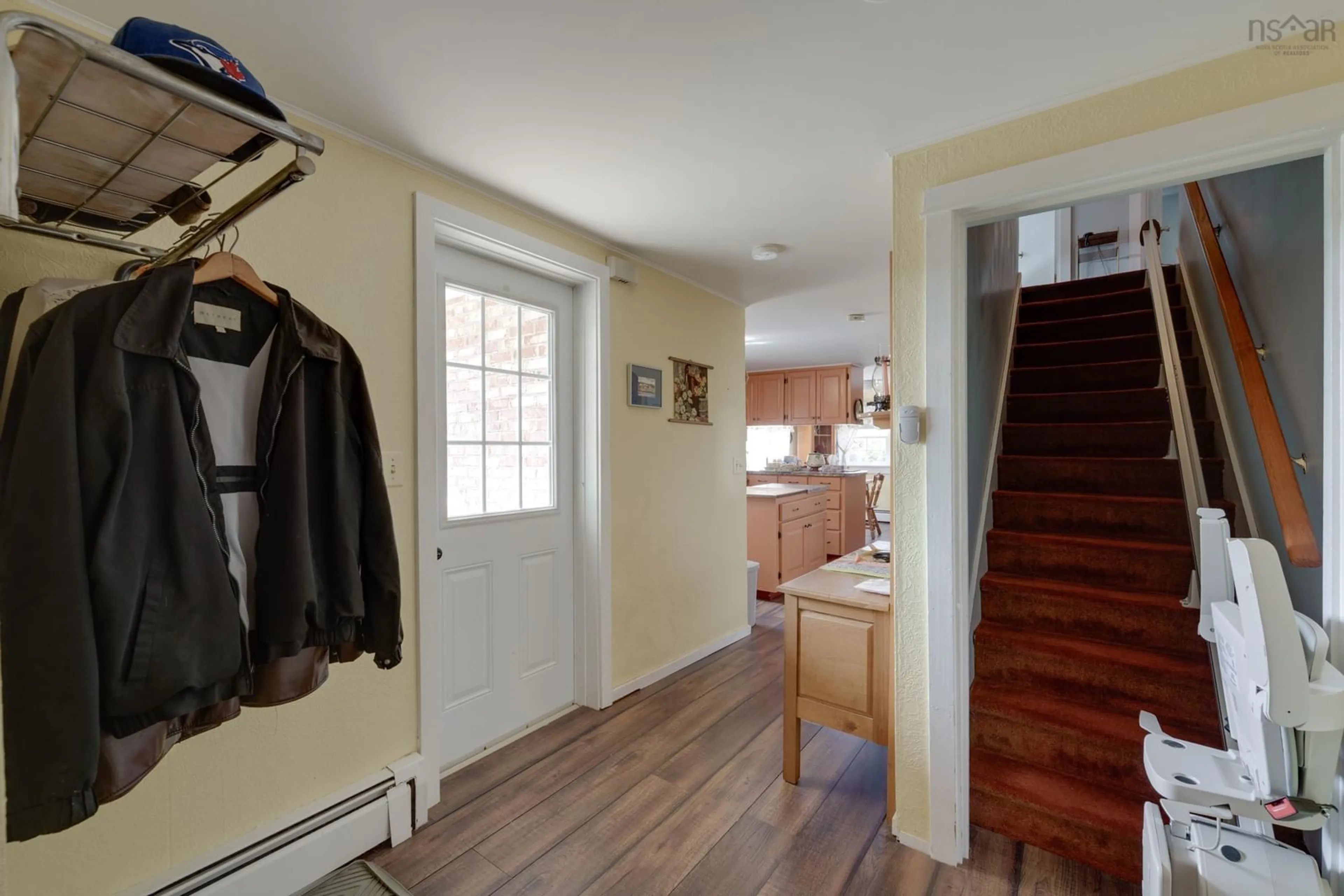 Indoor entryway for 18 Riverside Lane, Salmon River Nova Scotia B0W 2Y0