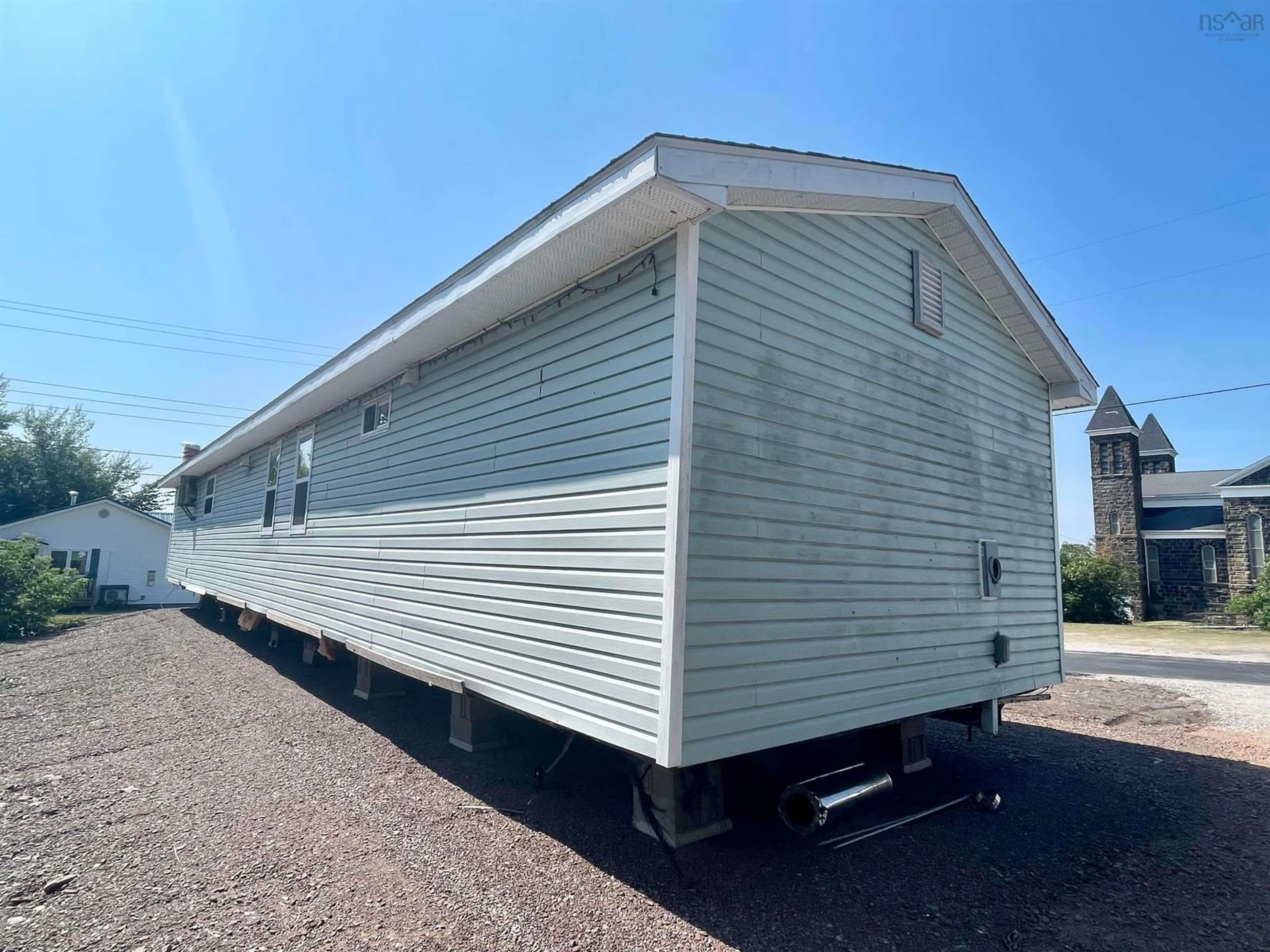 Home with vinyl exterior material, building for 44 Chapel St, Springhill Nova Scotia B0M 1X0