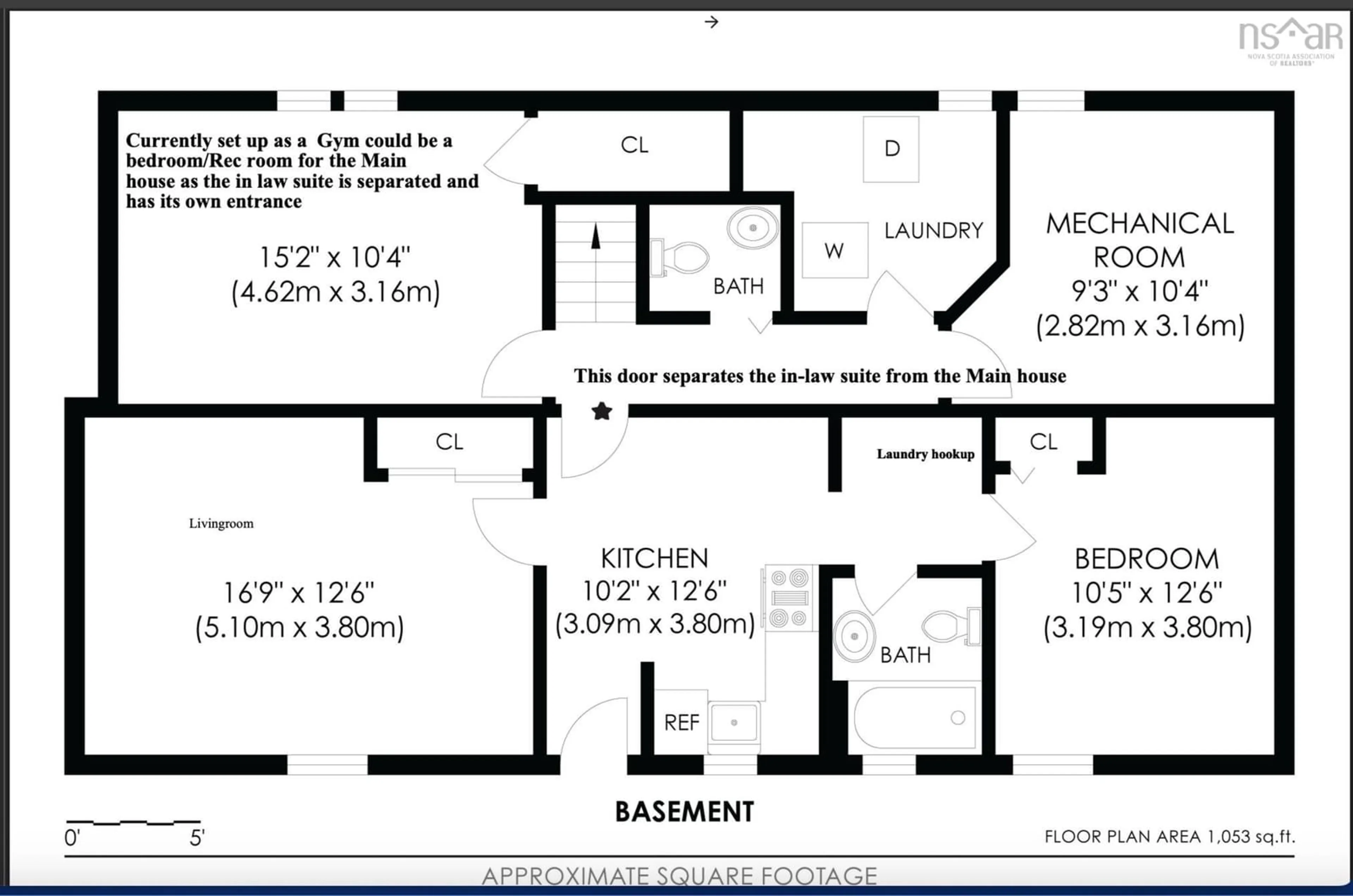 Floor plan for 265 Black Hole, Sheffield Mills Nova Scotia B0P 1H0