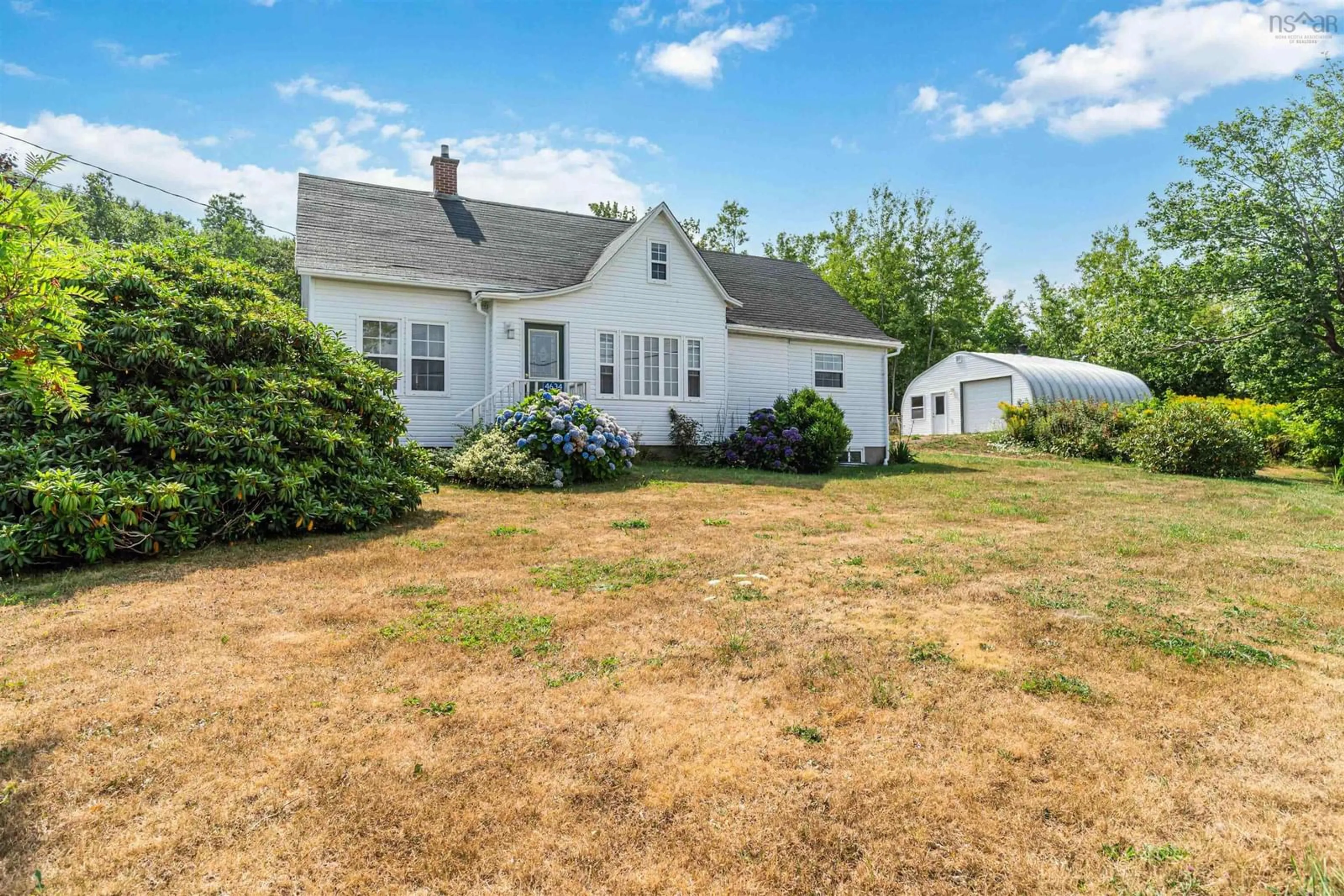 A pic from outside/outdoor area/front of a property/back of a property/a pic from drone, unknown for 4634 Shore Rd, Parkers Cove Nova Scotia B0S 1A0
