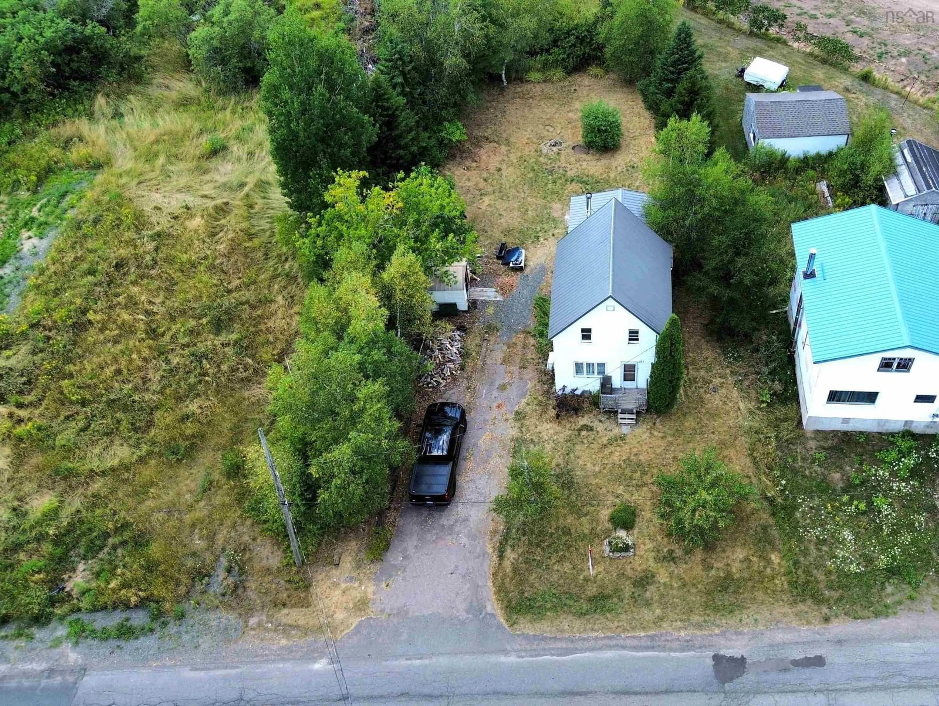 A pic from outside/outdoor area/front of a property/back of a property/a pic from drone, street for 221 Mcgee St, Springhill Nova Scotia B0M 1X0