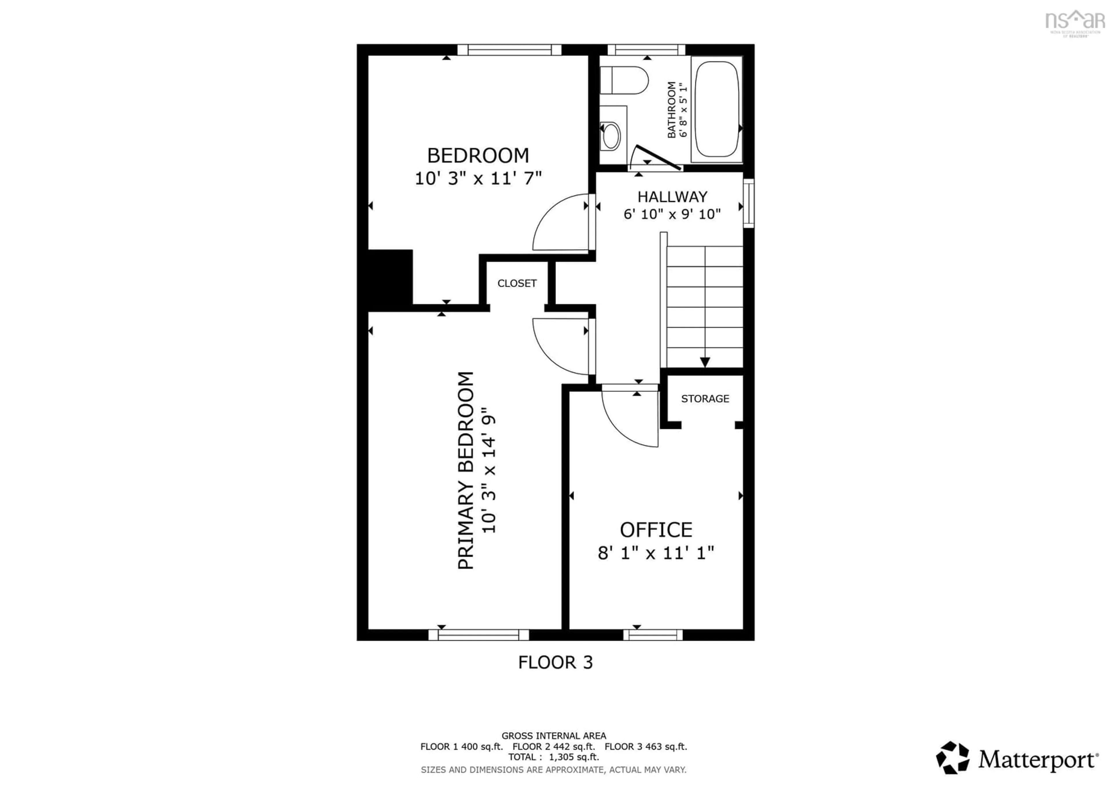 Floor plan for 79 Rankin Dr, Lower Sackville Nova Scotia B4C 3A7