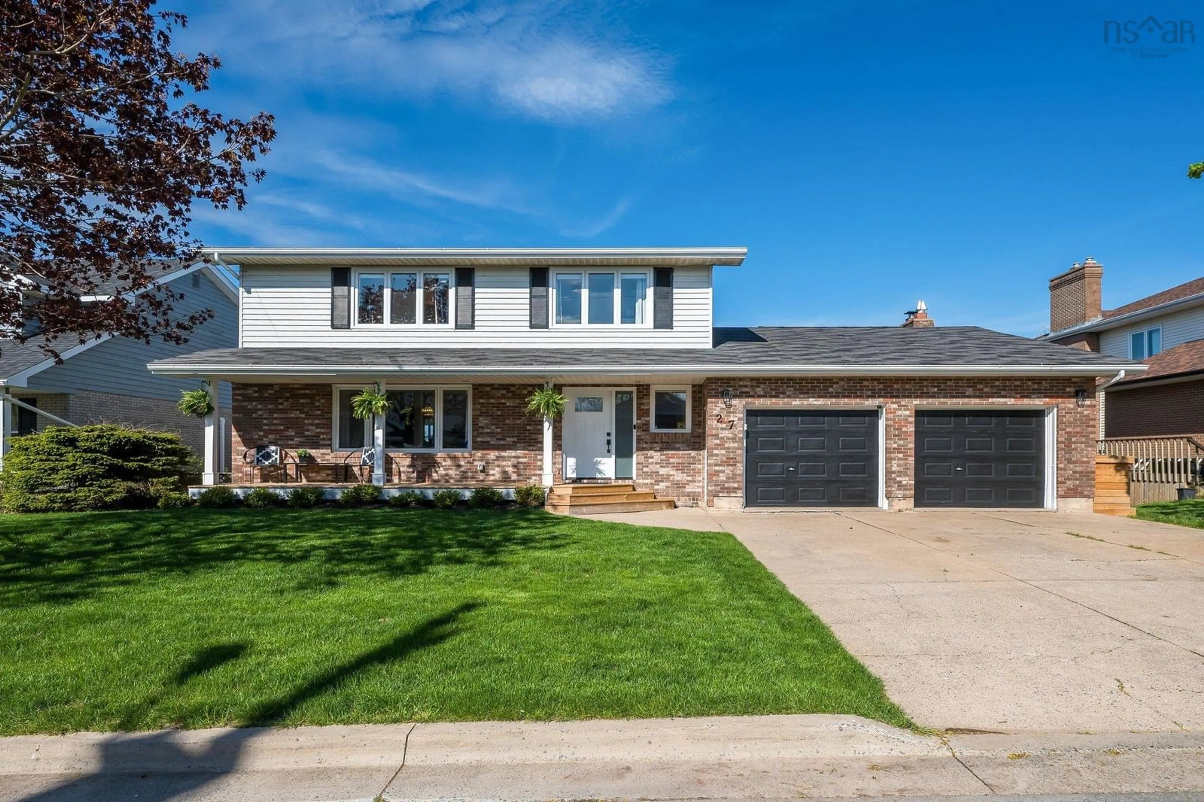 Home with brick exterior material, street for 27 Chartwell Lane, Halifax Nova Scotia B3M 3S7