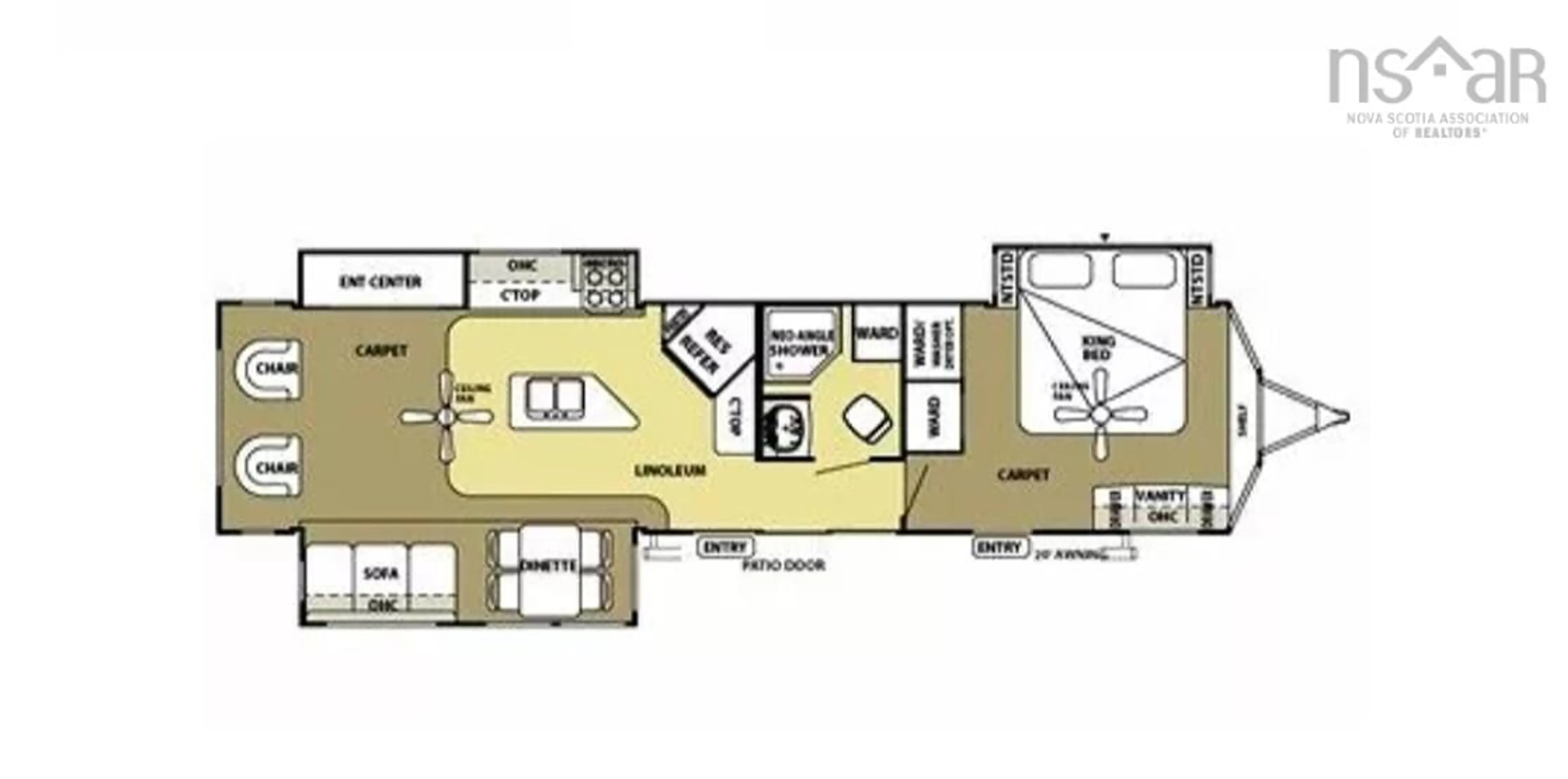 Floor plan for Shore Rd, Lower L'Ardoise Nova Scotia B0E 1W0