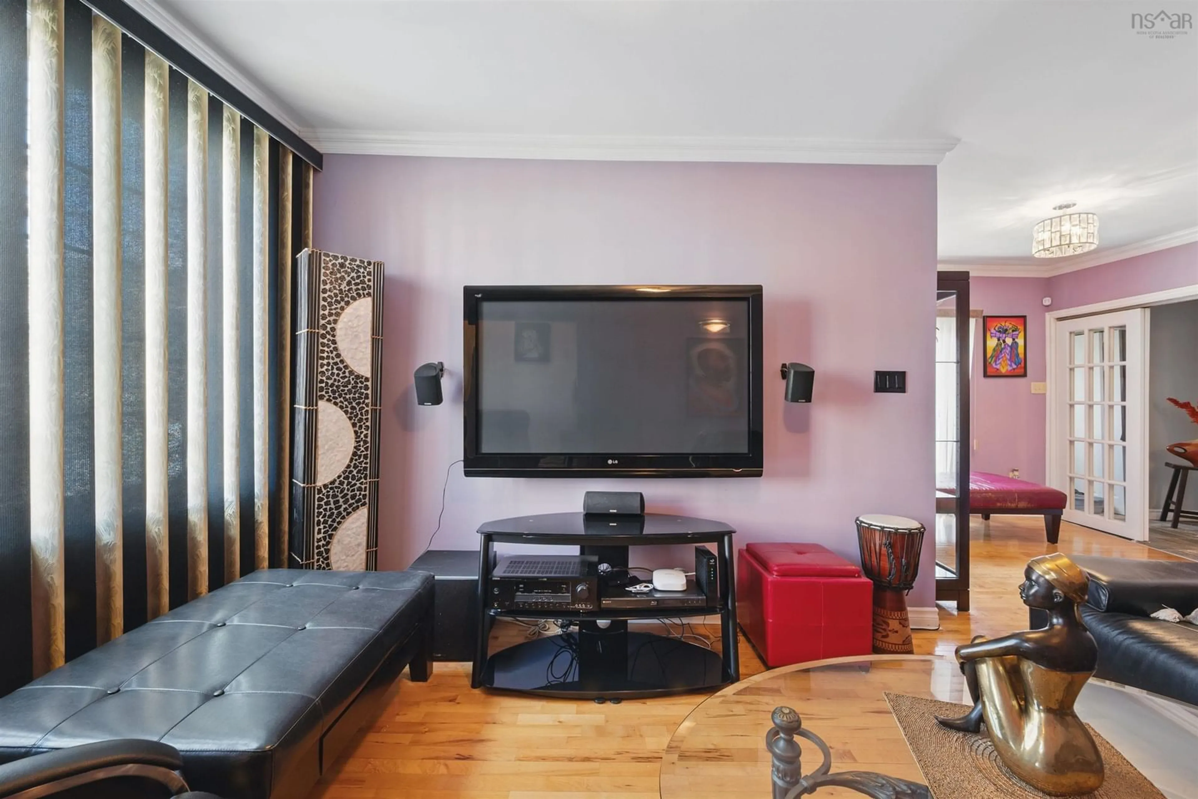 Home theater for 5526 Charles St, Halifax Nova Scotia B3K 1K2