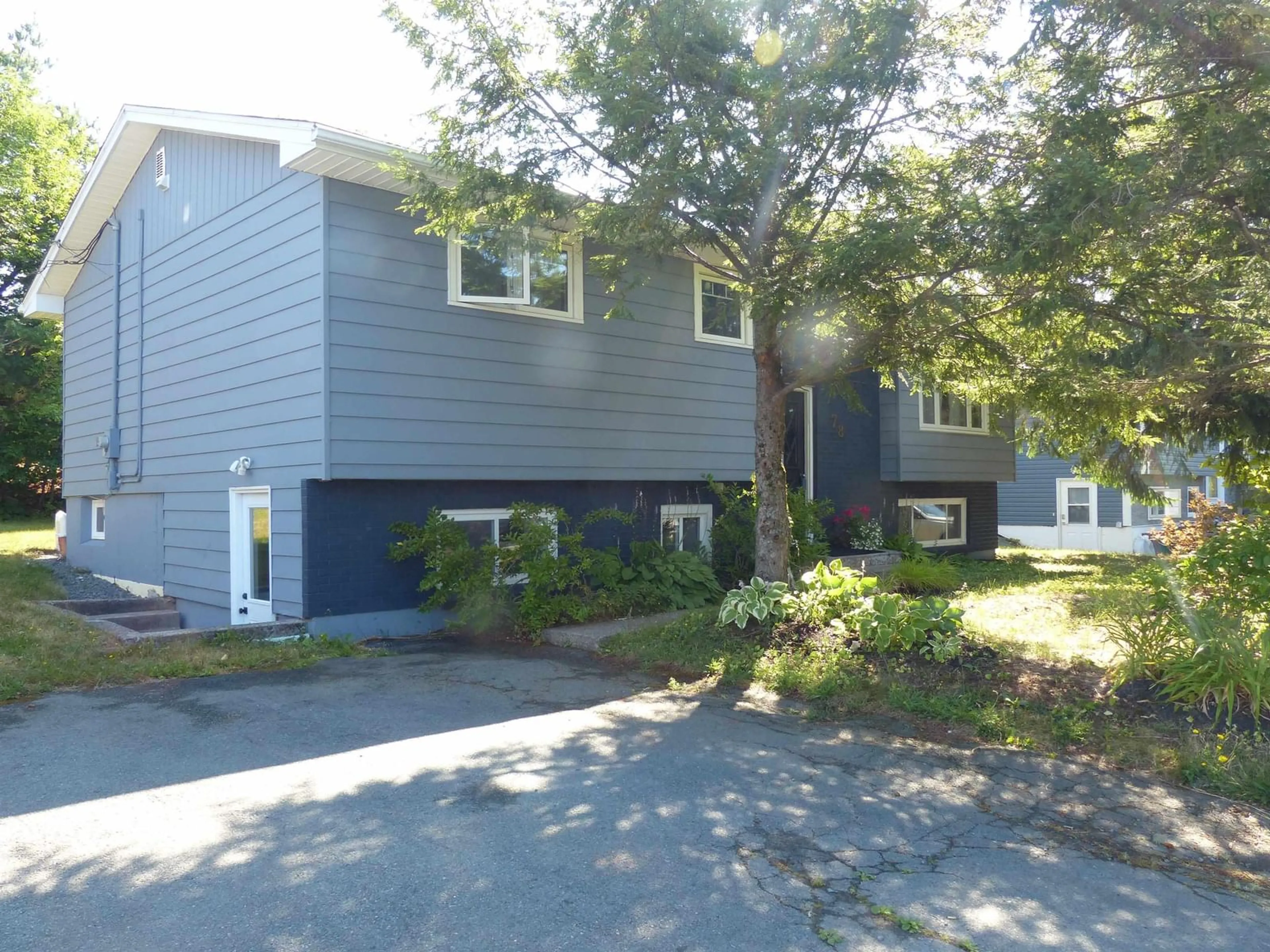 Home with vinyl exterior material, street for 78 Nordic Cres, Lower Sackville Nova Scotia B4C 2E5