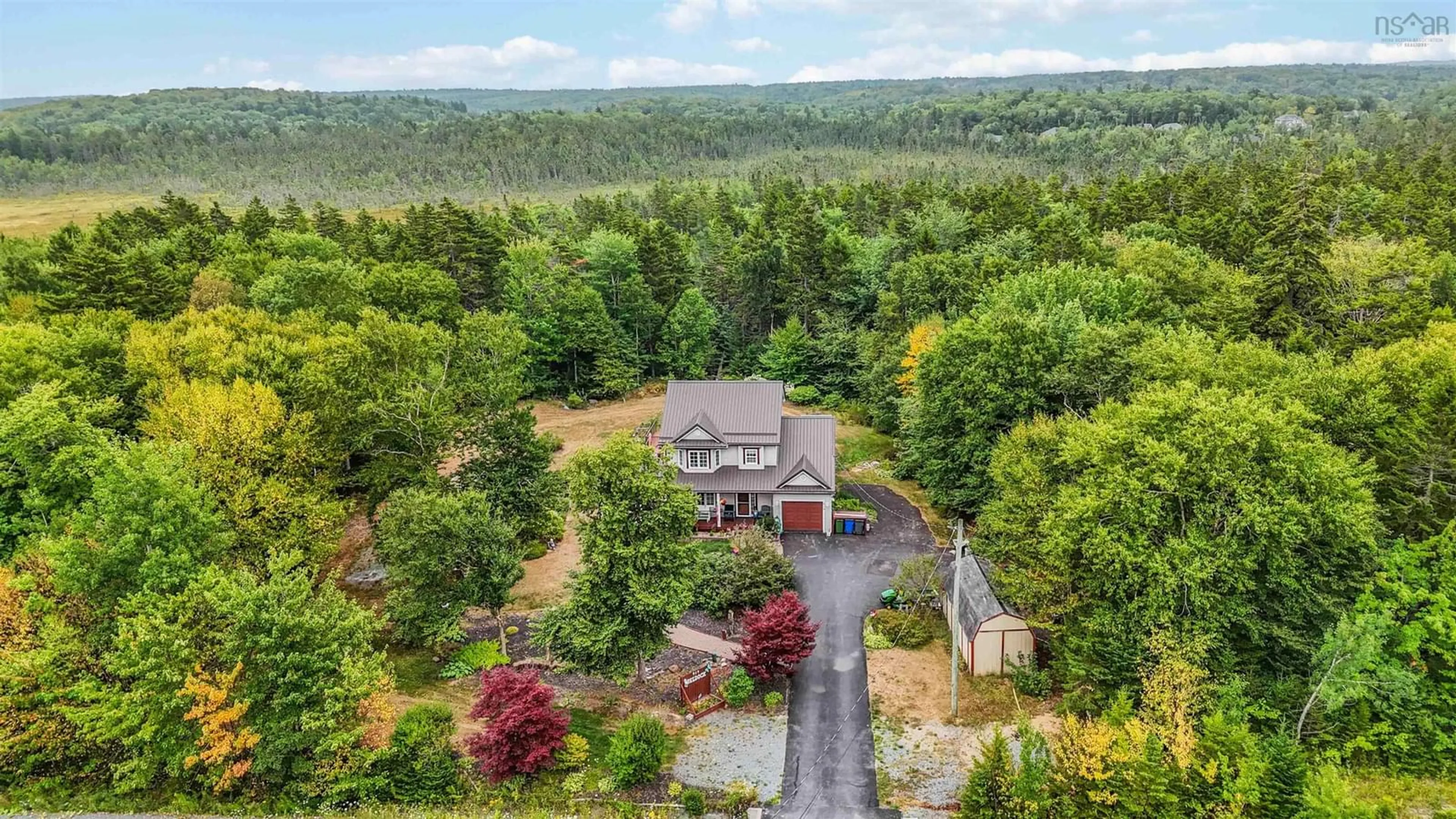 A pic from outside/outdoor area/front of a property/back of a property/a pic from drone, unknown for 919 White Hills Run, Hammonds Plains Nova Scotia B4B 1V6
