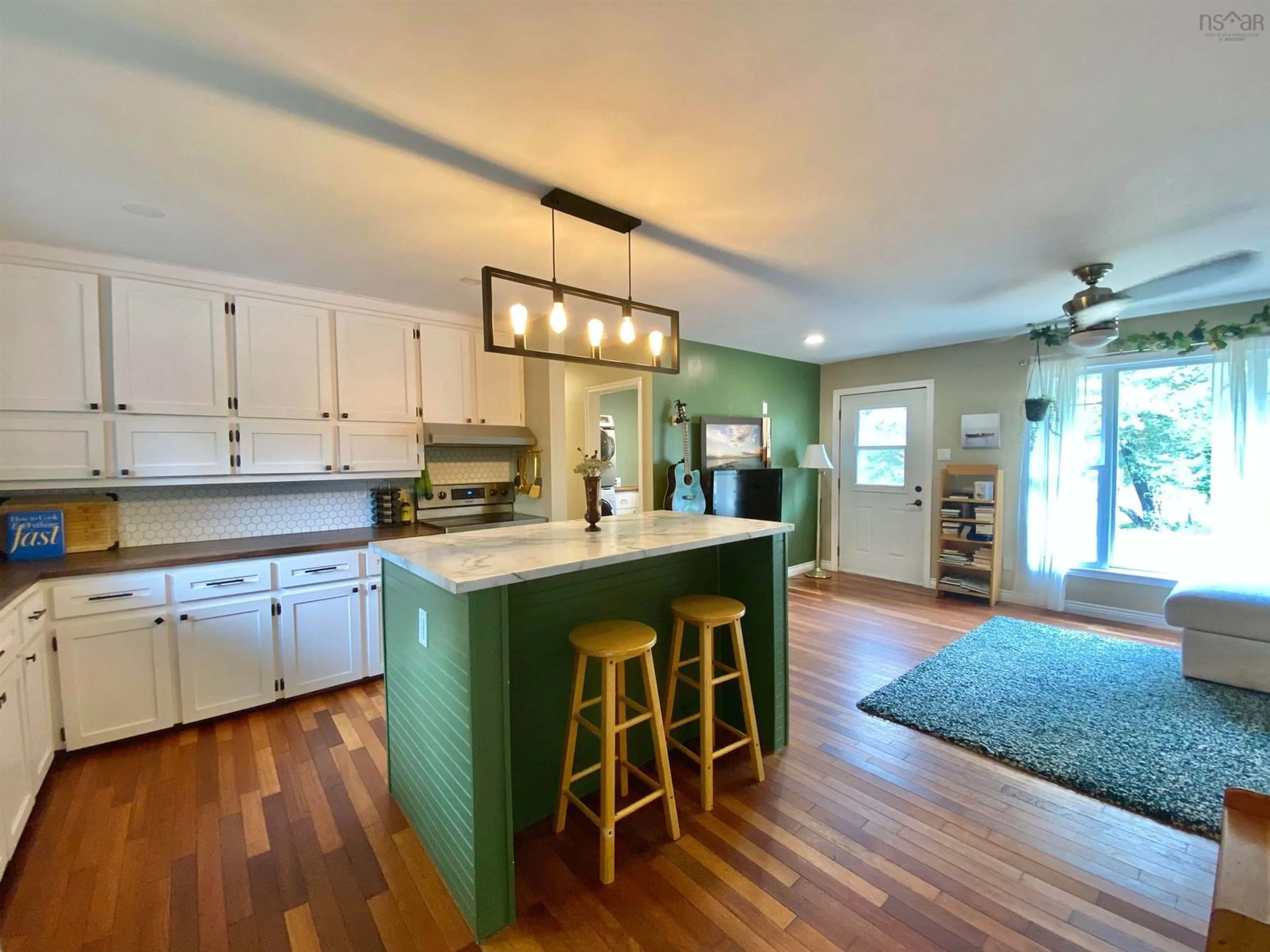 Open concept kitchen, unknown for 64 Dillman Rd, Carrolls Corner Nova Scotia B0N 1Y0