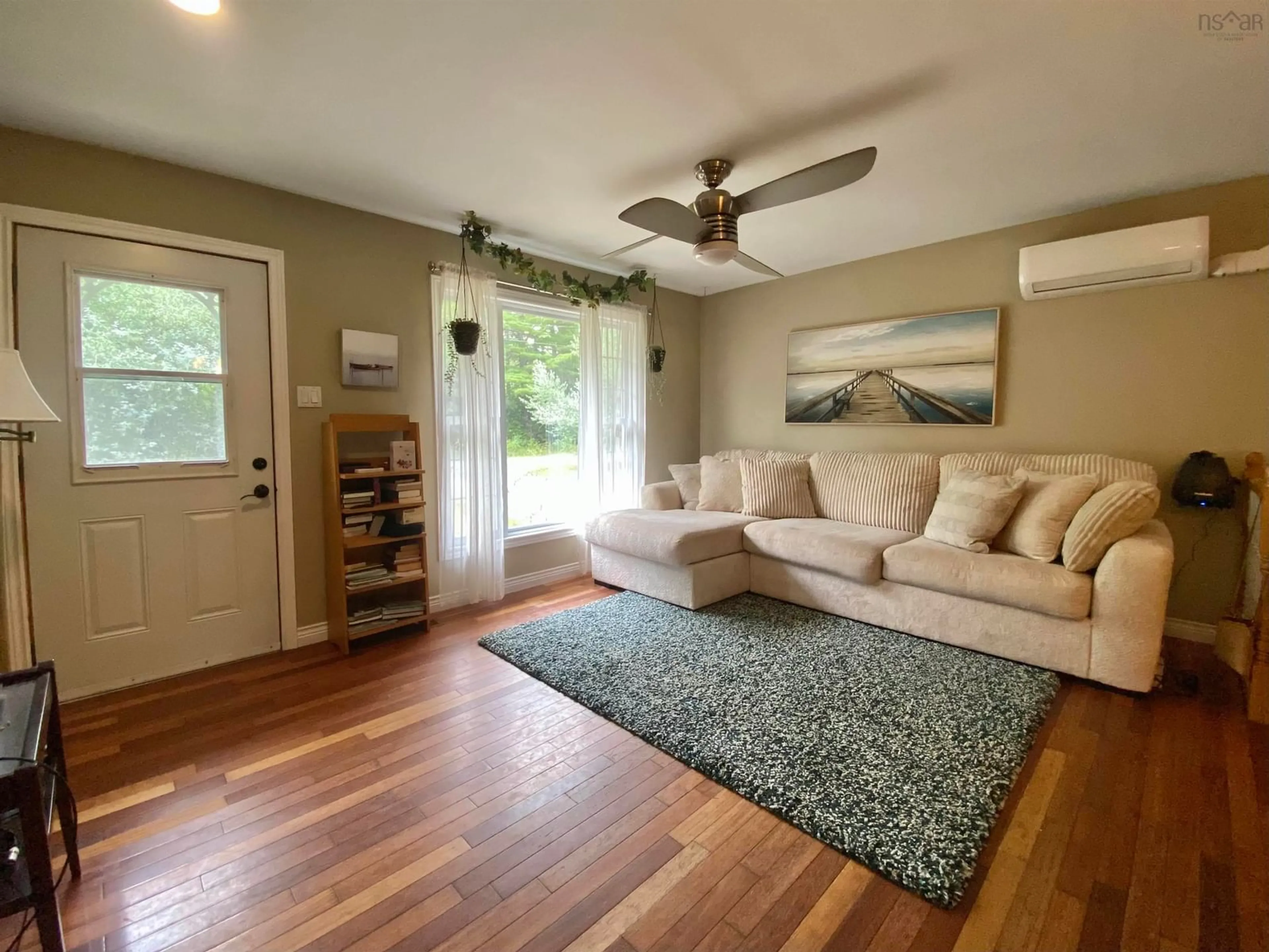 Living room with furniture, unknown for 64 Dillman Rd, Carrolls Corner Nova Scotia B0N 1Y0