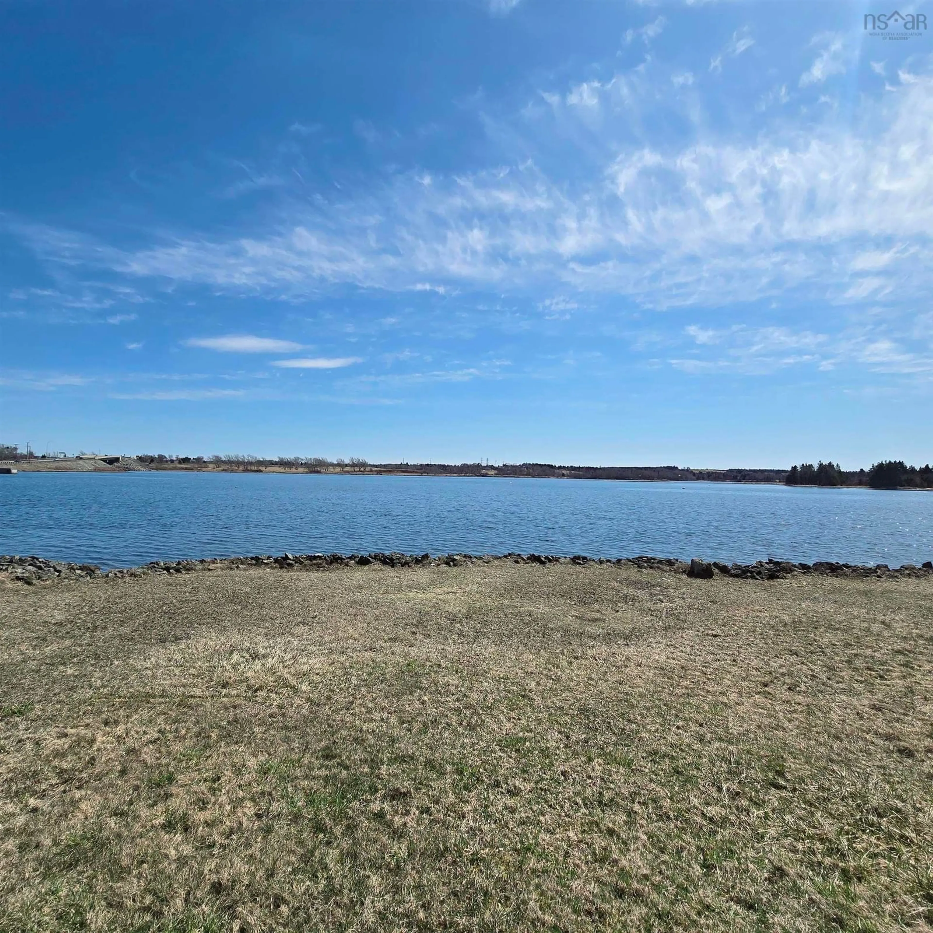 A pic from outside/outdoor area/front of a property/back of a property/a pic from drone, water/lake/river/ocean view for 1 Hillside Boularderie Rd, Groves Point Nova Scotia B1Y 2X4