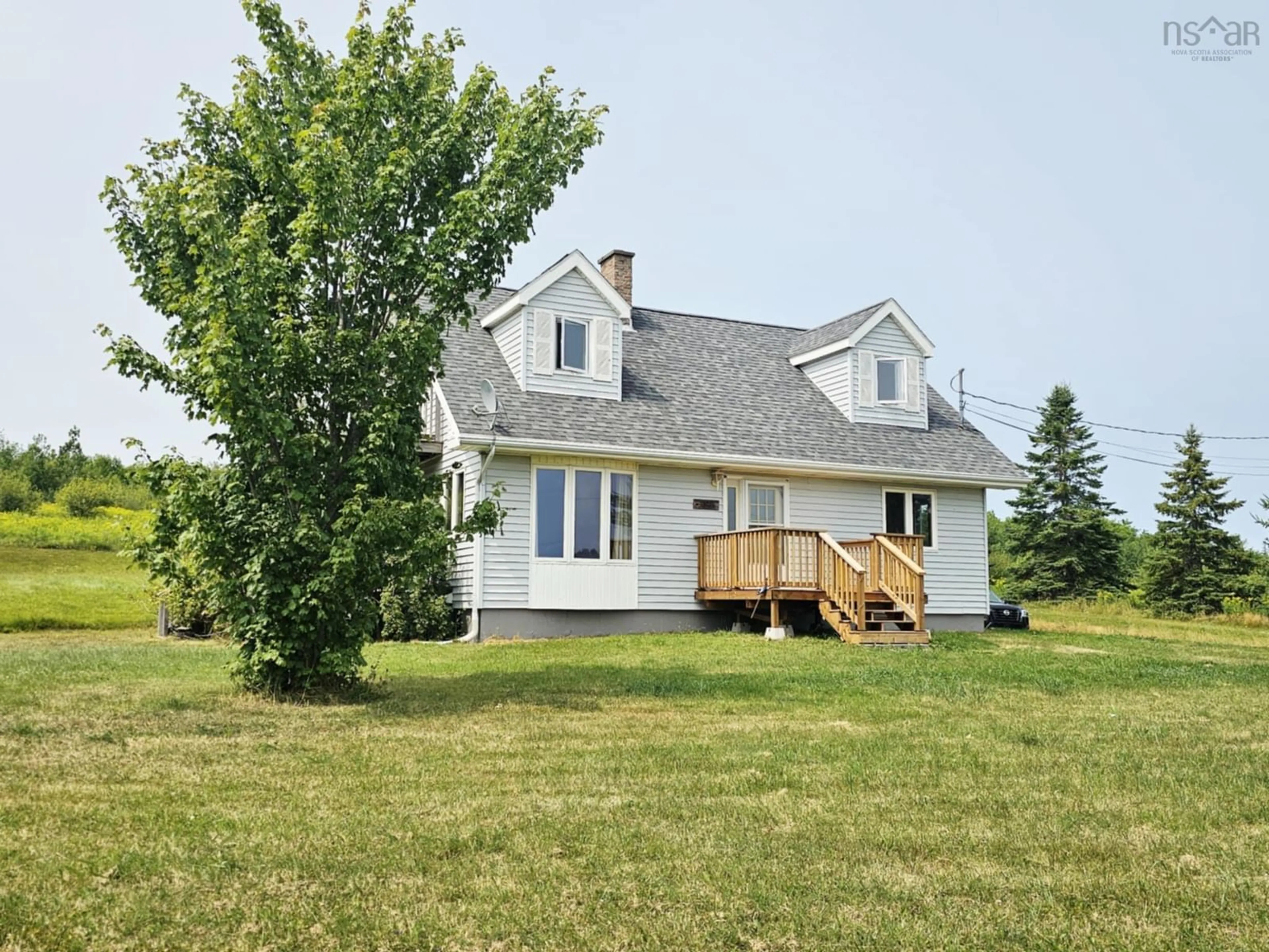 A pic from outside/outdoor area/front of a property/back of a property/a pic from drone, unknown for 395 Mountville Rd, Mountville Nova Scotia B2H 5C5