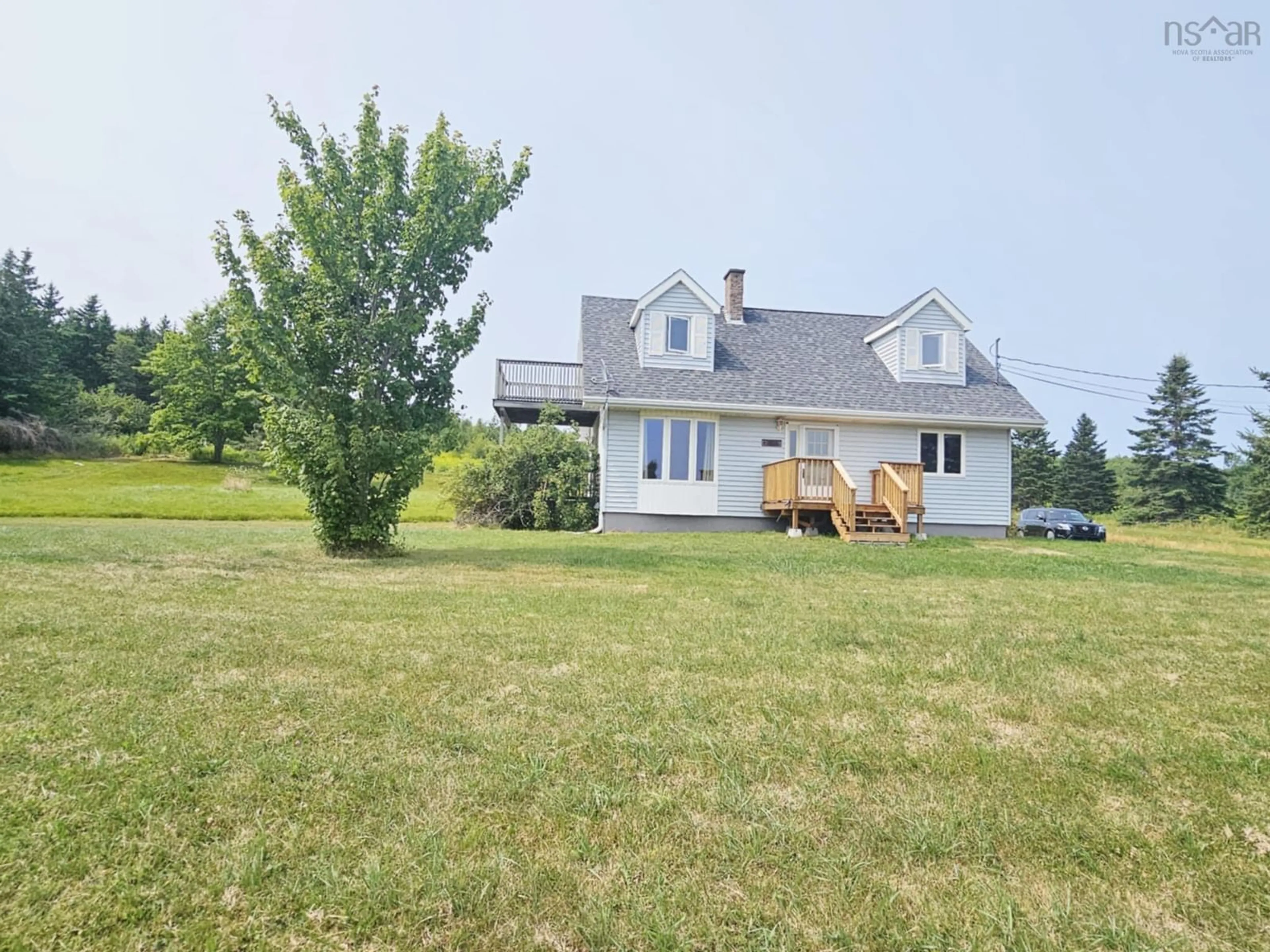 A pic from outside/outdoor area/front of a property/back of a property/a pic from drone, water/lake/river/ocean view for 395 Mountville Rd, Mountville Nova Scotia B2H 5C5