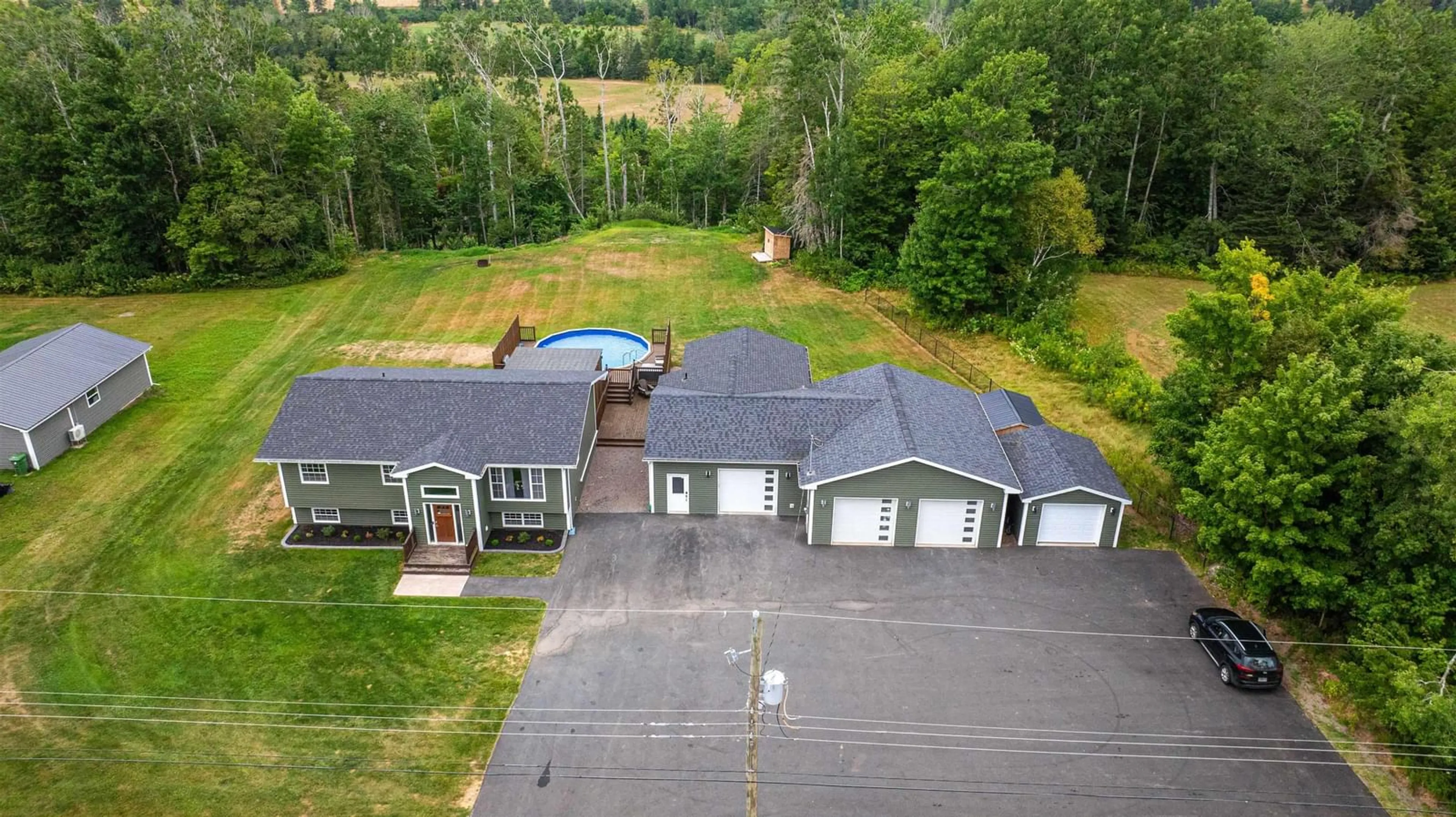 A pic from outside/outdoor area/front of a property/back of a property/a pic from drone, unknown for 339 Station Rd, Great Village Nova Scotia B0M 1L0