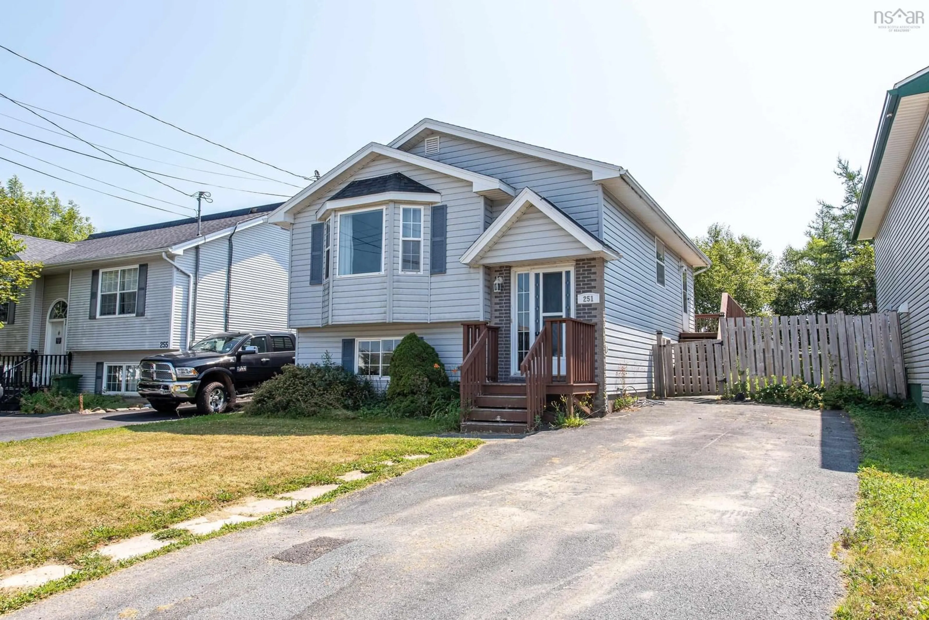 Home with vinyl exterior material, street for 251 Melrose Cres, Eastern Passage Nova Scotia B3G 1P7
