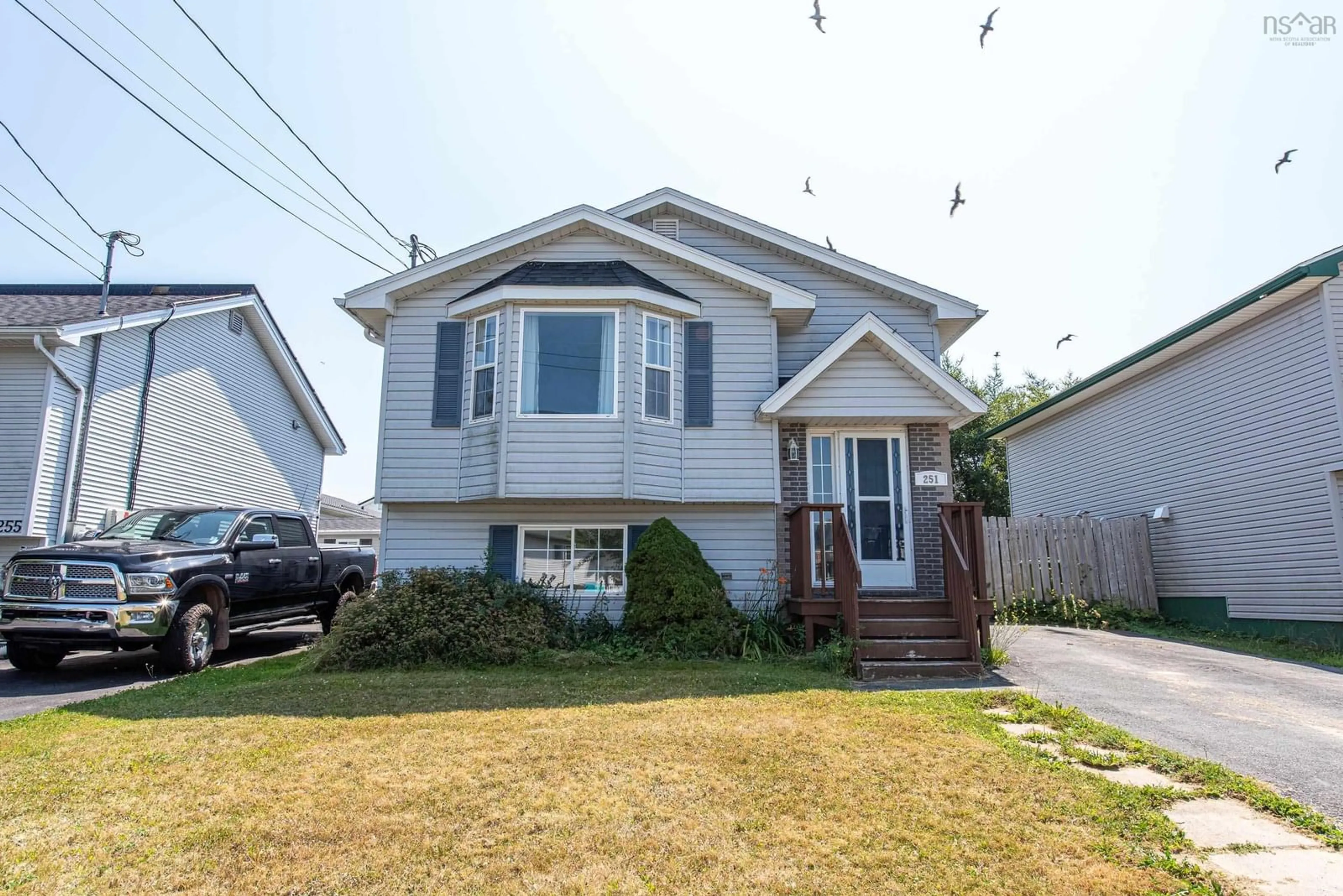 Home with vinyl exterior material, street for 251 Melrose Cres, Eastern Passage Nova Scotia B3G 1P7