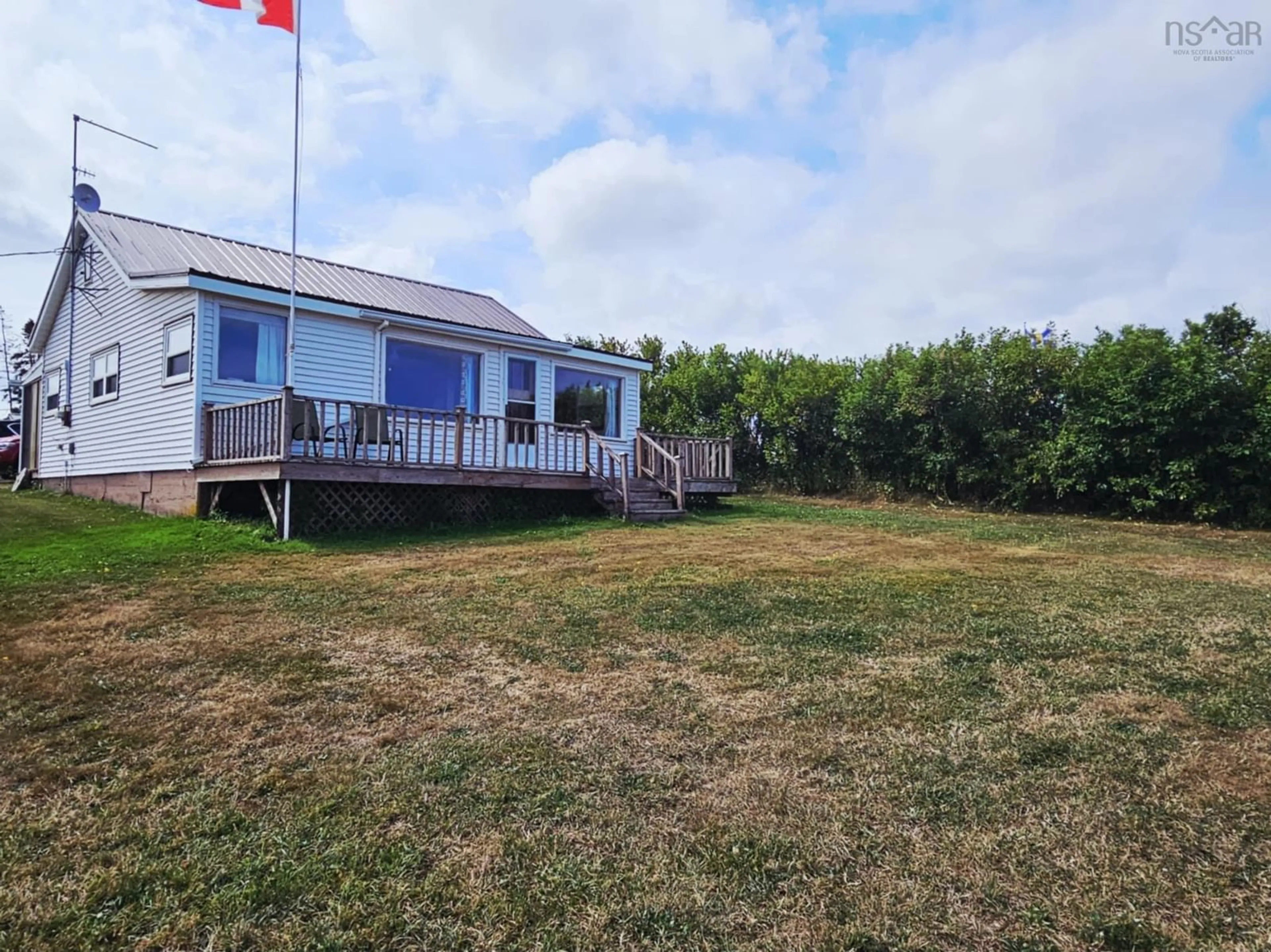 A pic from outside/outdoor area/front of a property/back of a property/a pic from drone, unknown for 41 Periwinkle Lane, Brule Nova Scotia B0K 1V0