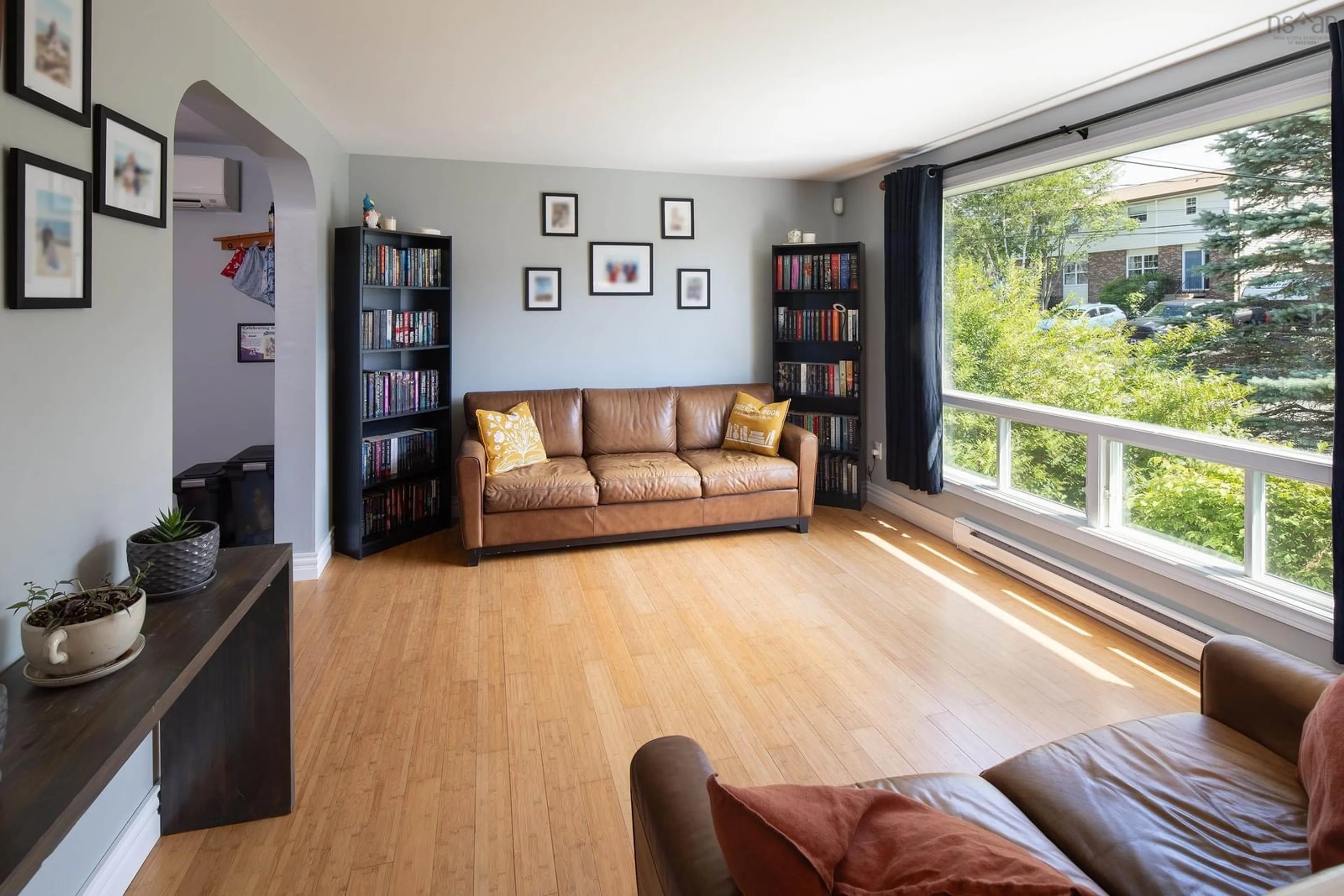 Living room with furniture, wood/laminate floor for 30 Inglewood, Cole Harbour Nova Scotia B2W 5W2