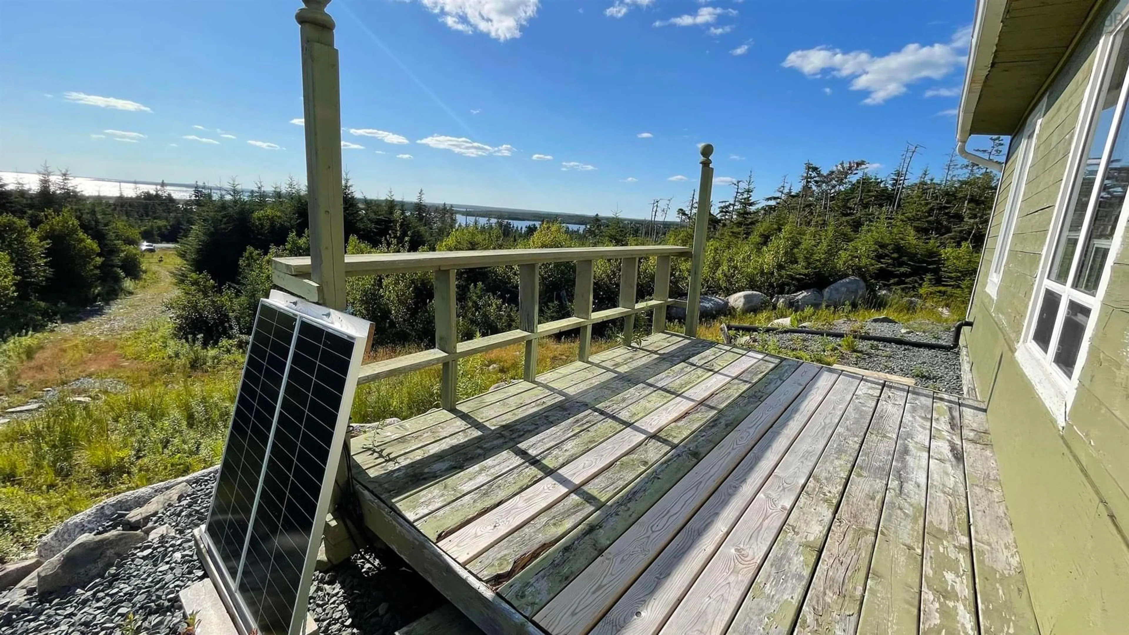 Patio, water/lake/river/ocean view for 3139 Ostrea Lake Rd, Pleasant Point Nova Scotia B0J 2L0